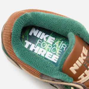 Nike x Nigo Air Force 3 Low - Baroque Brown / Fire / Hemp / Pecan