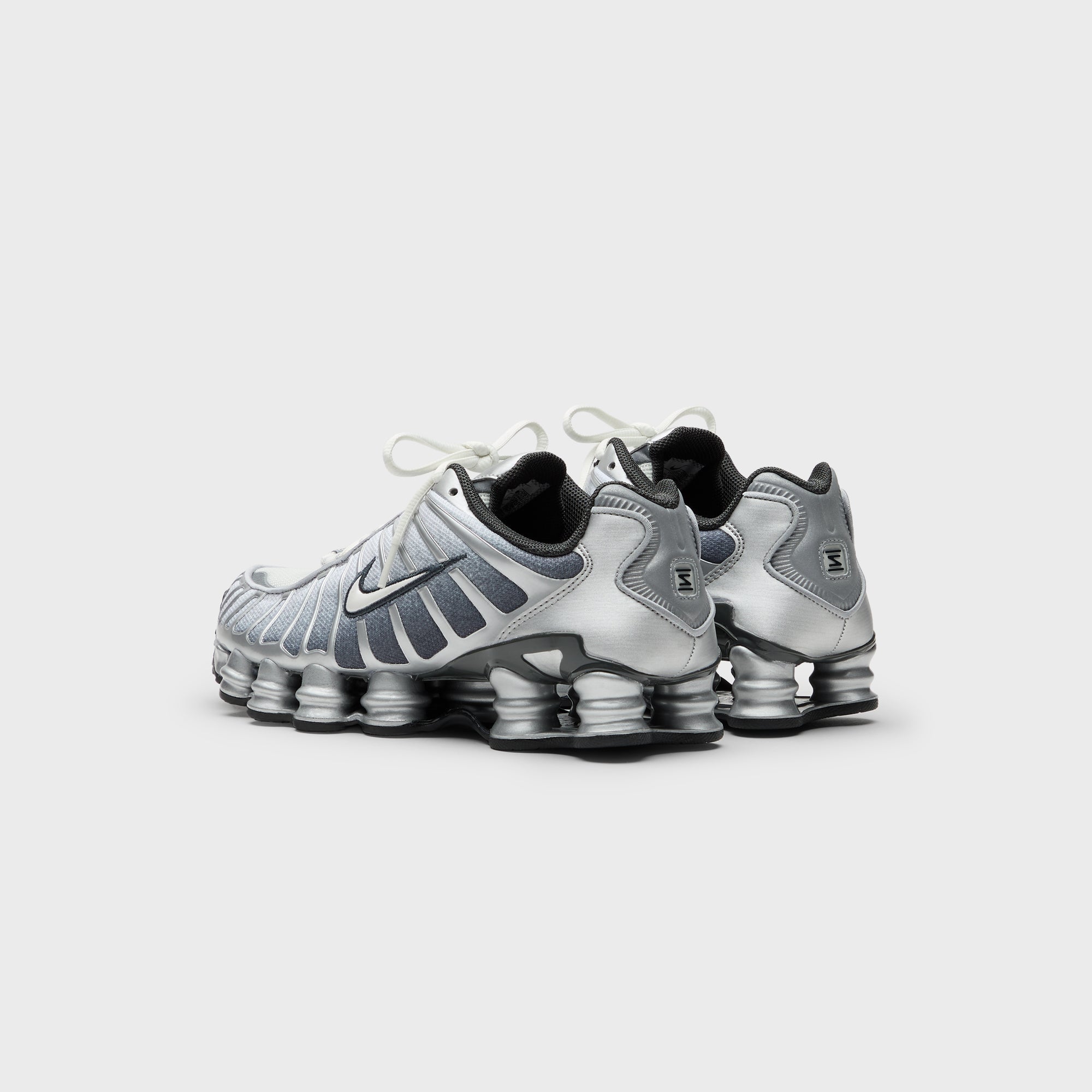 NIKE Shox シルバー Nike Shox TL Print Metallic Silver / Summit White - Wolf