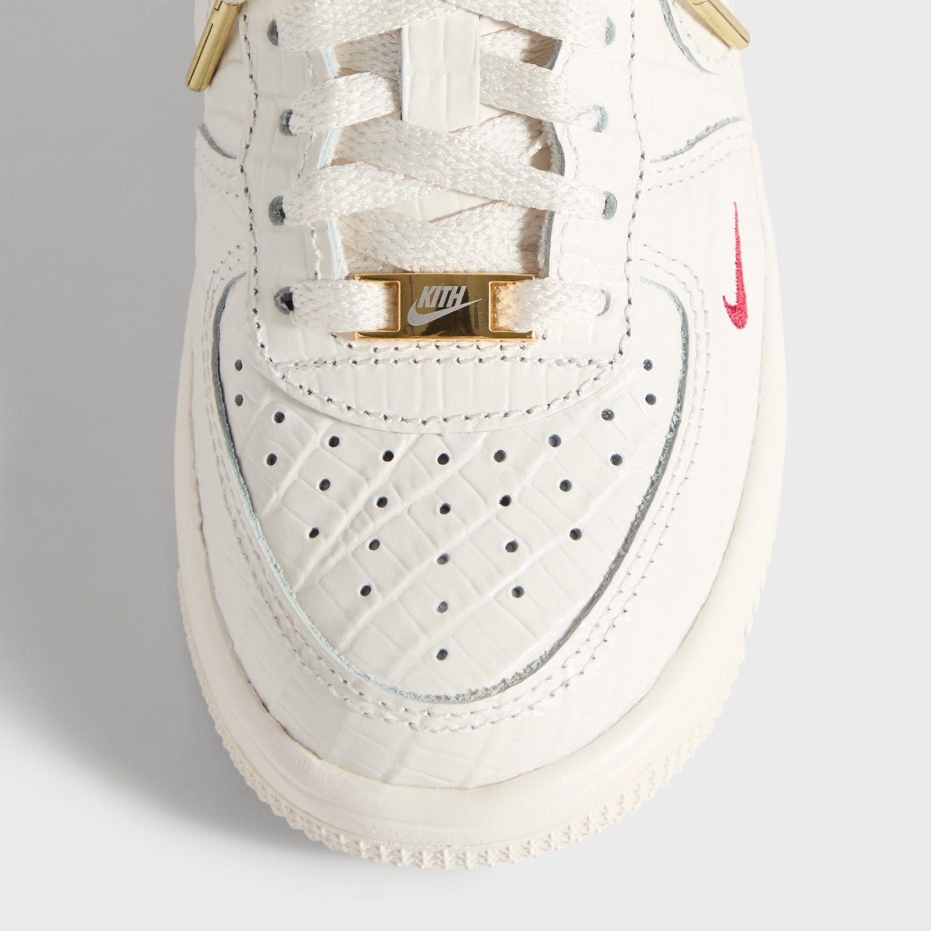 Kith for Nike PS Air Force 1 - Phantom / Black Spruce / Varsity Red - PH