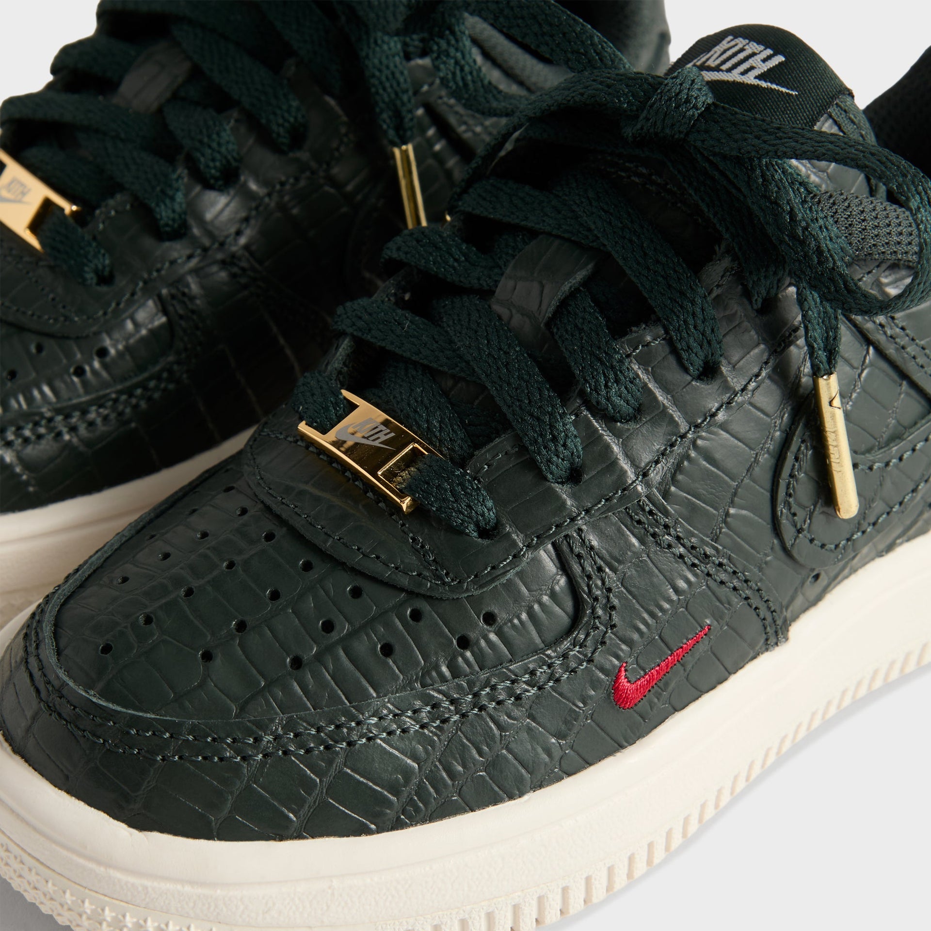 Kith for Nike PS Air Force 1 - Black Spruce / Phantom / Varsity Red