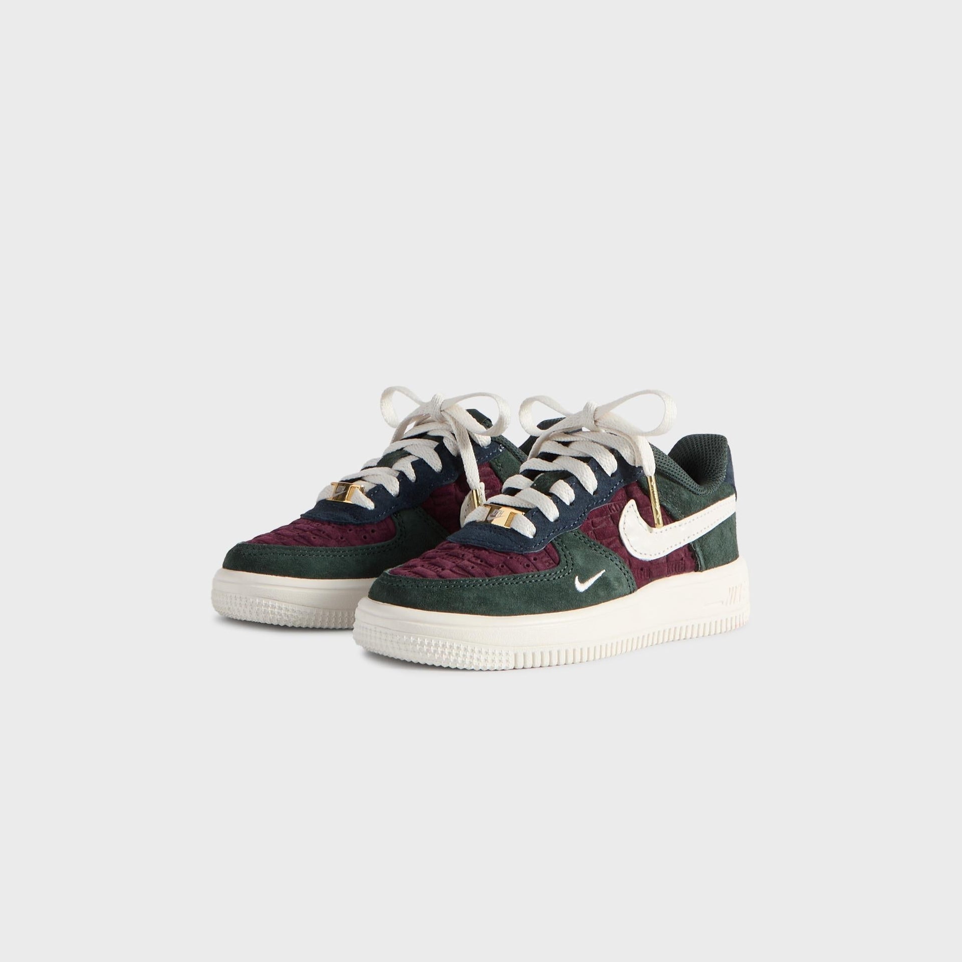 Kith for Nike PS Air Force 1 Low Lace - Night Maroon / Phantom - PH