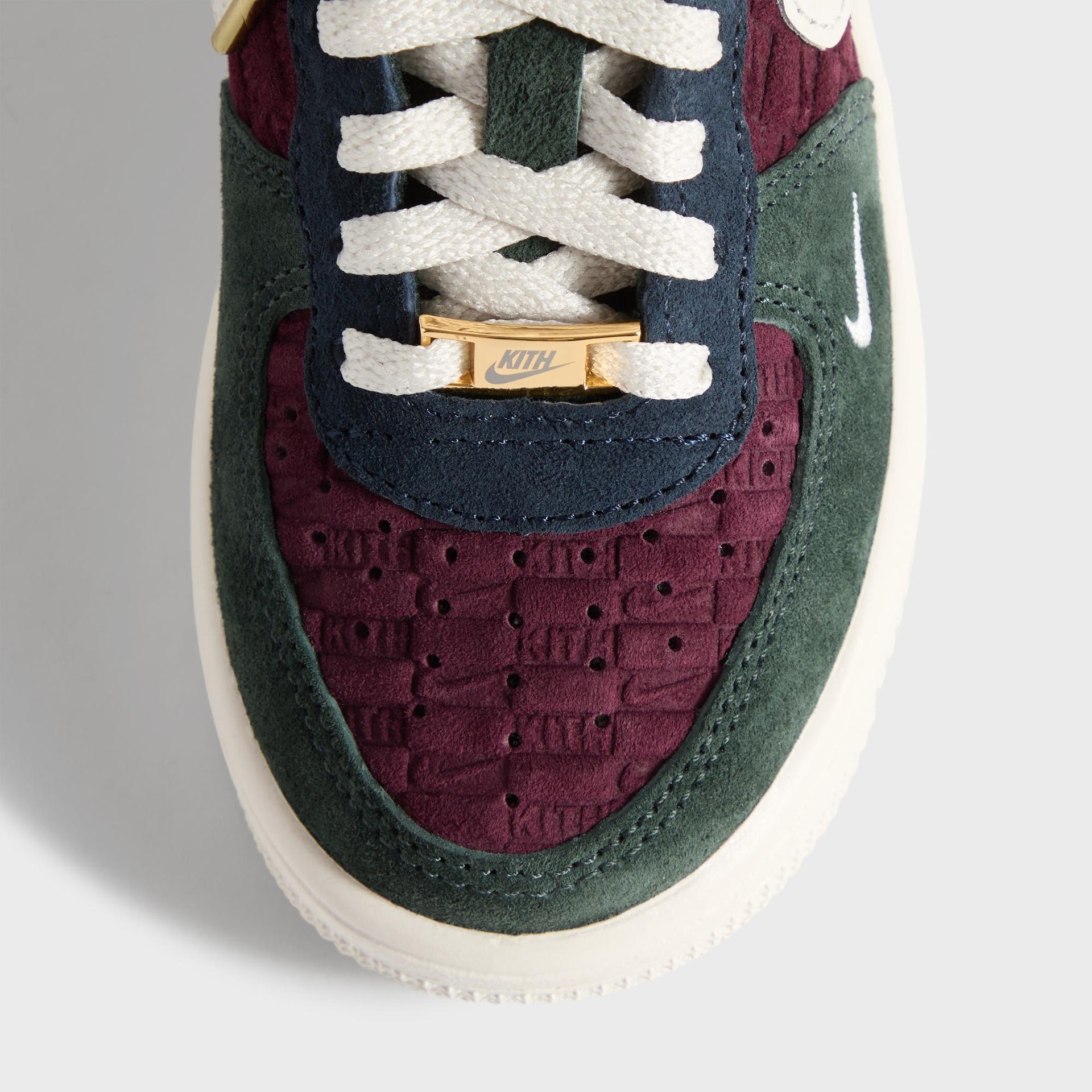 Kith for Nike PS Air Force 1 Low Lace - Night Maroon / Phantom