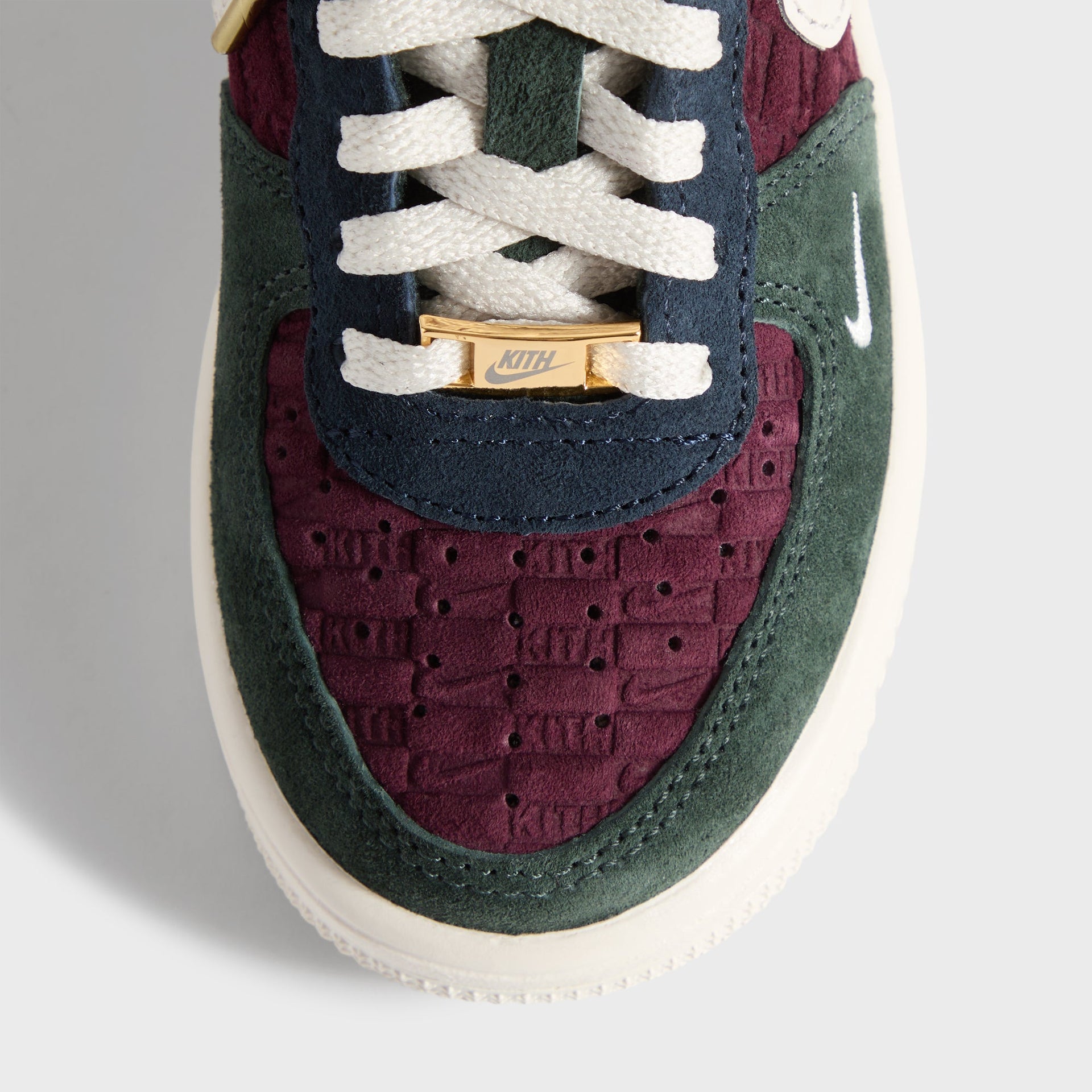 Kith for Nike PS Air Force 1 Low Lace - Night Maroon / Phantom