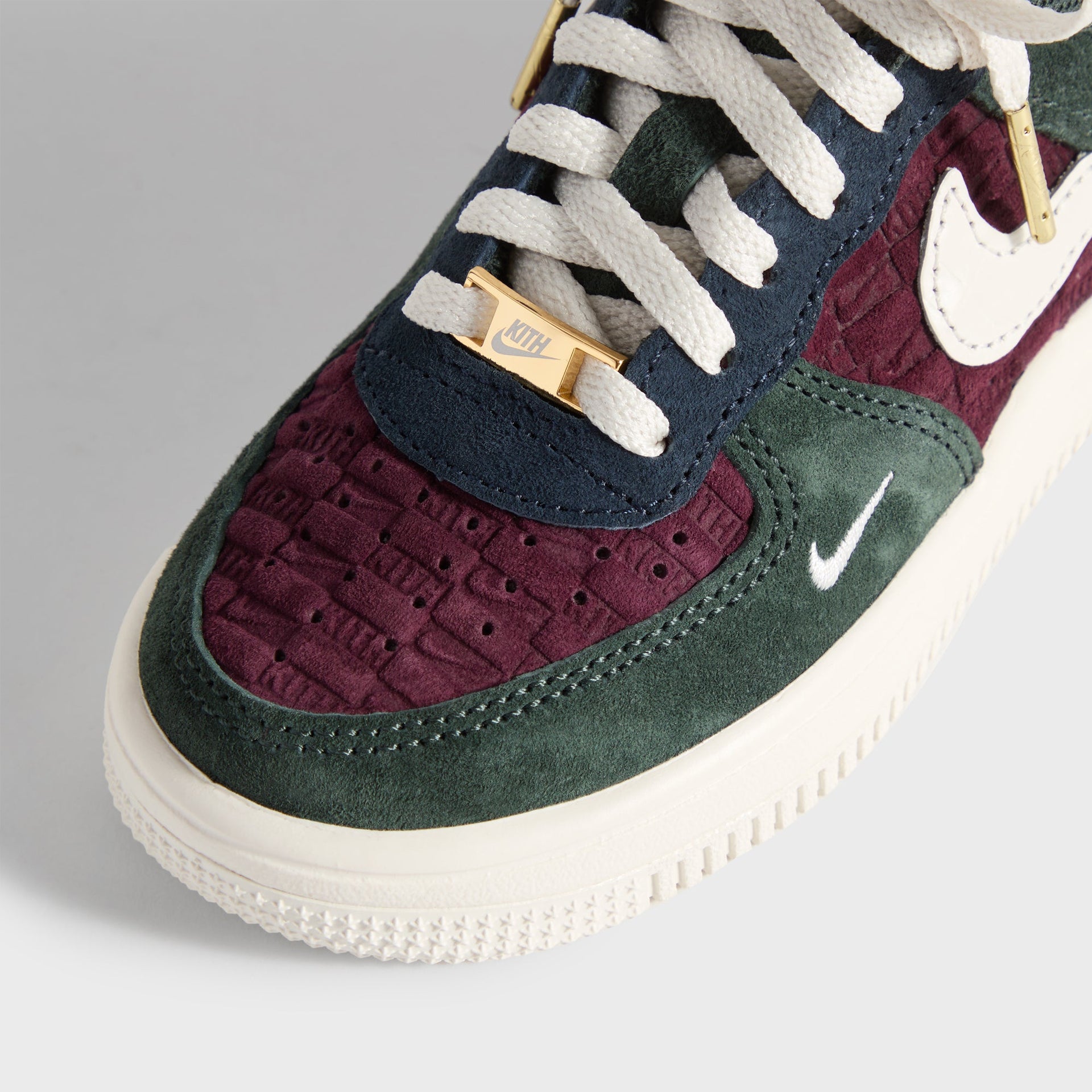 Kith for Nike PS Air Force 1 Low Lace - Night Maroon / Phantom