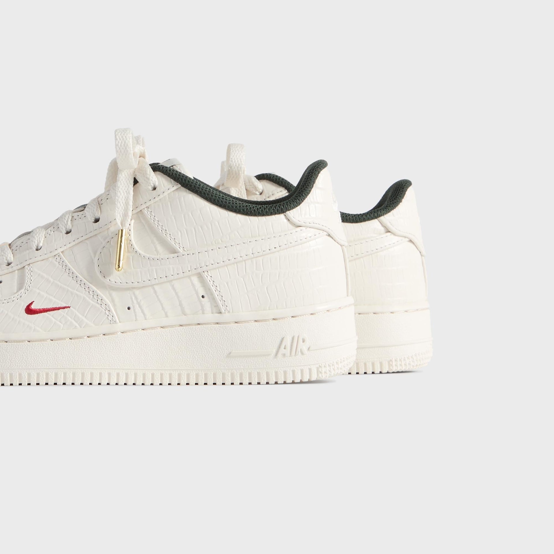 Kith for Nike GS Air Force 1 - Phantom / Black Spruce / Varsity Red - PH