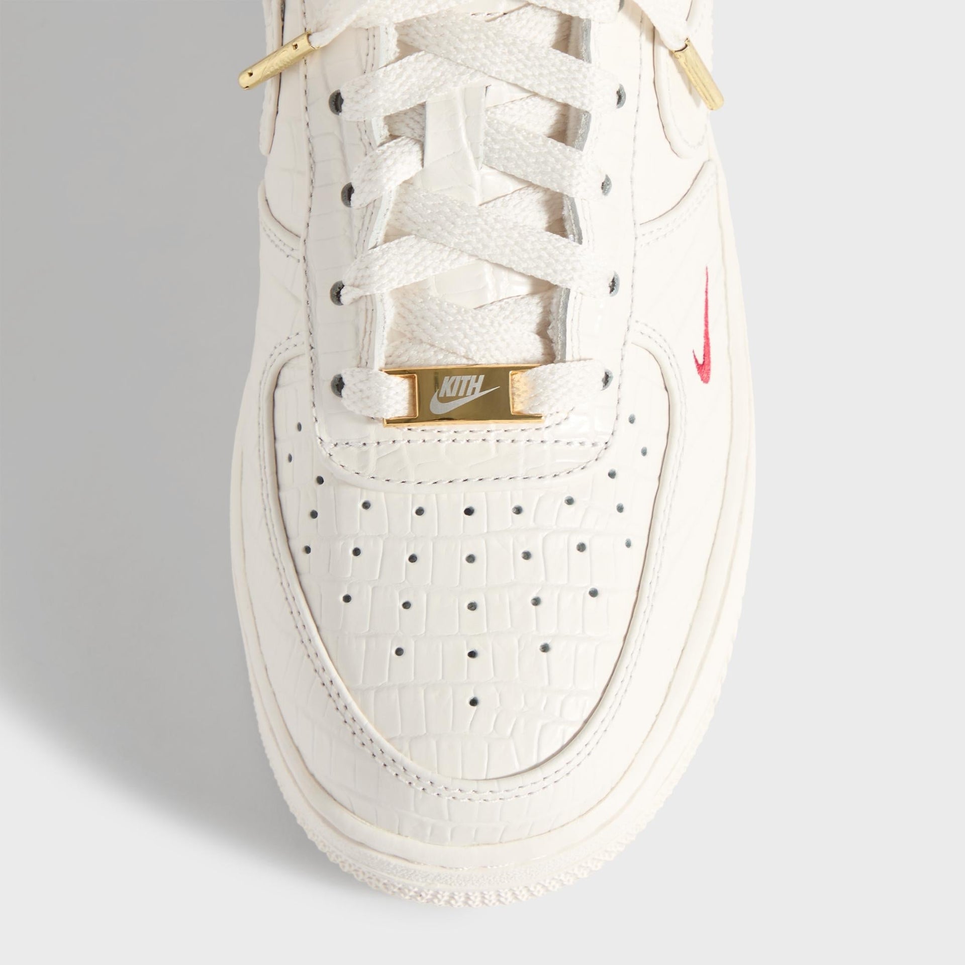 Kith for Nike GS Air Force 1 - Phantom / Black Spruce / Varsity Red - PH