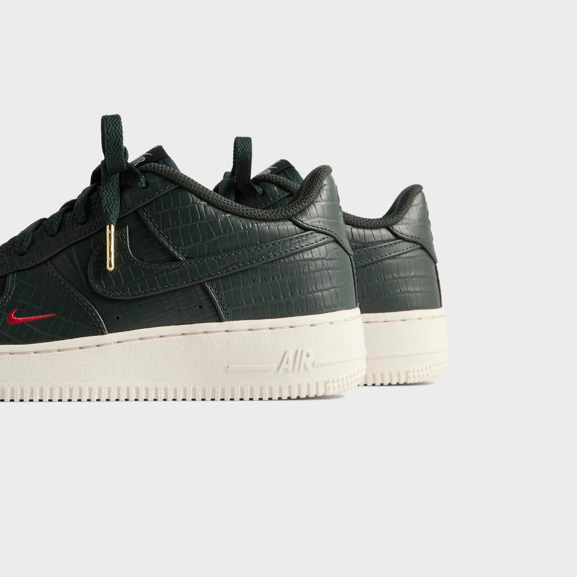 Kith for Nike GS Air Force 1 - Black Spruce / Phantom / Varsity Red - PH