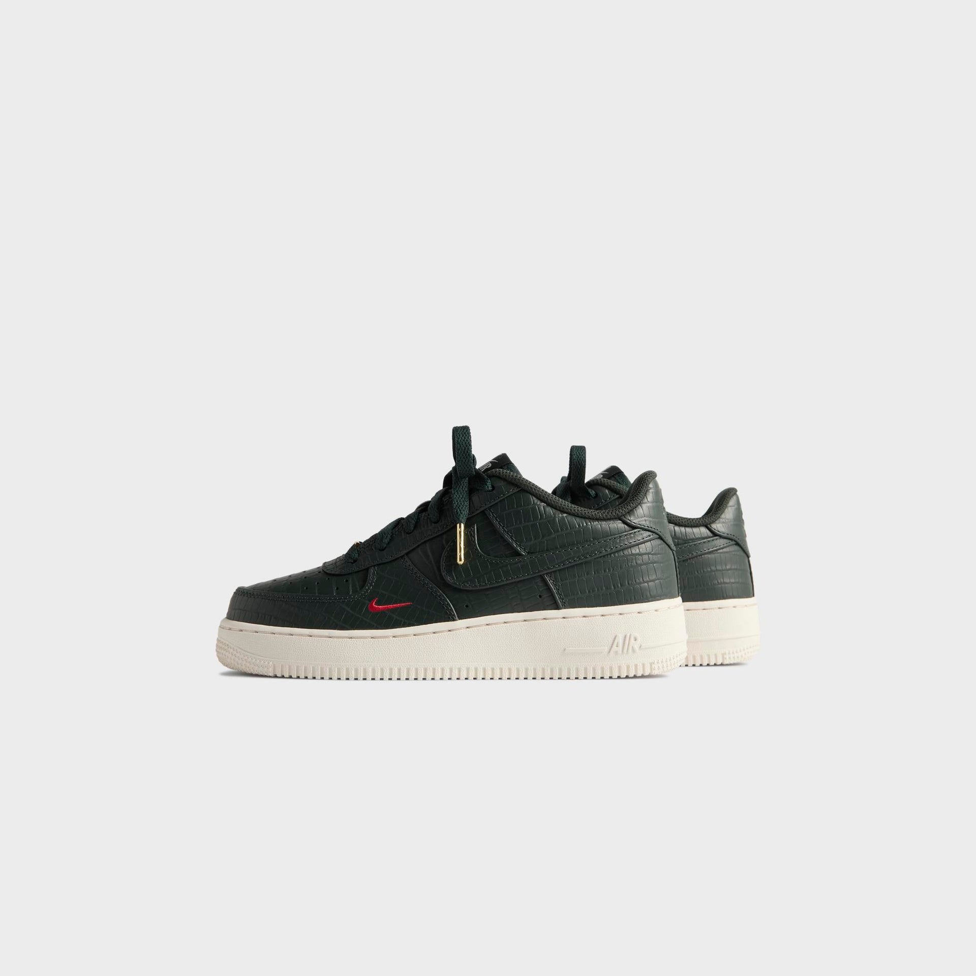 Kith for Nike GS Air Force 1 - Black Spruce / Phantom / Varsity Red - PH