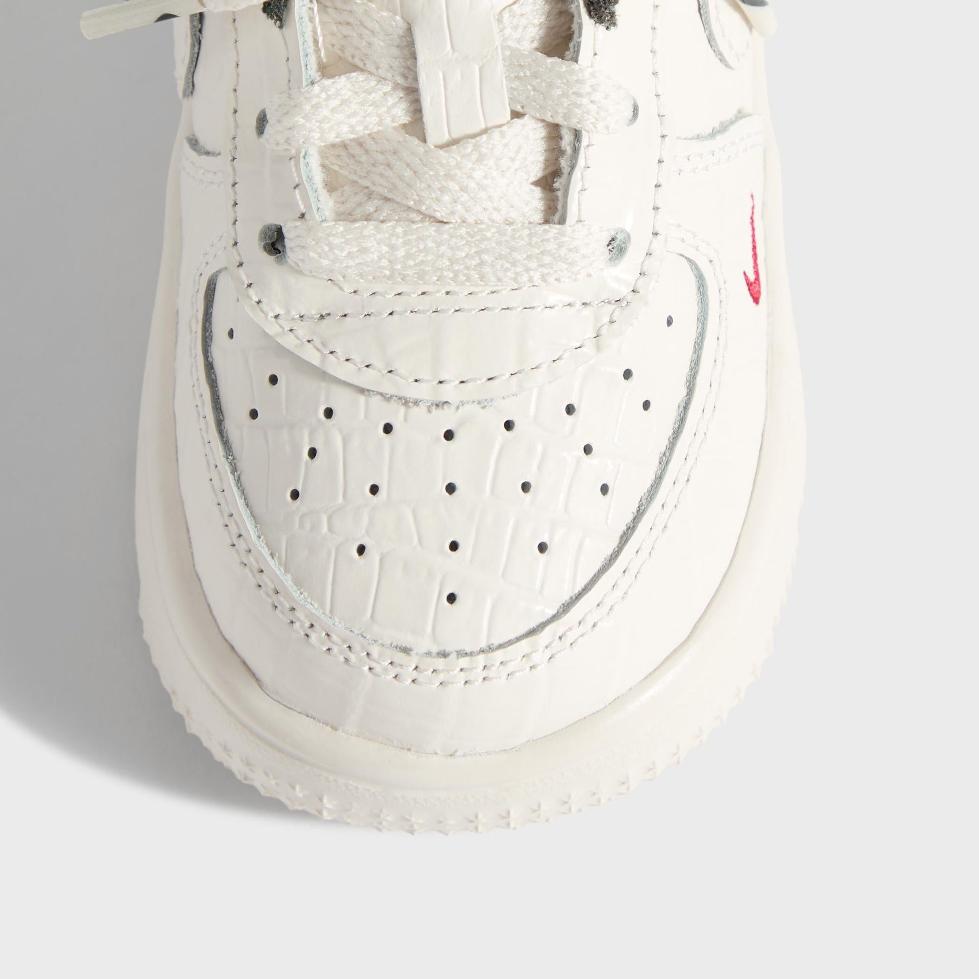 Kith for Nike TD Air Force 1 - Phantom / Black Spruce / Varsity Red - PH