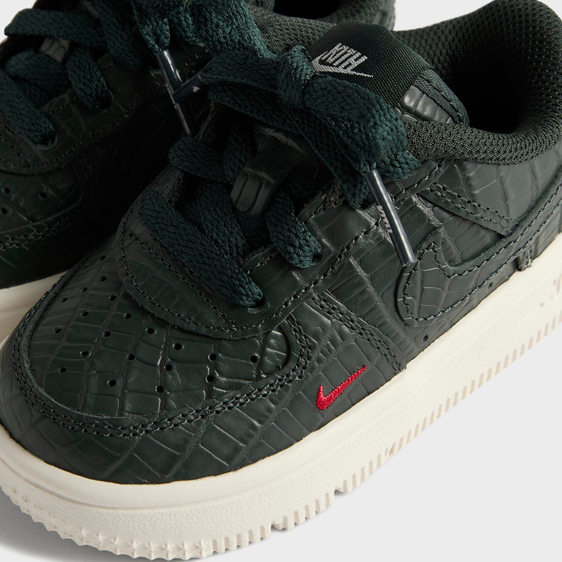 Kith for Nike TD Air Force 1 - Black Spruce / Phantom / Varsity Red - PH