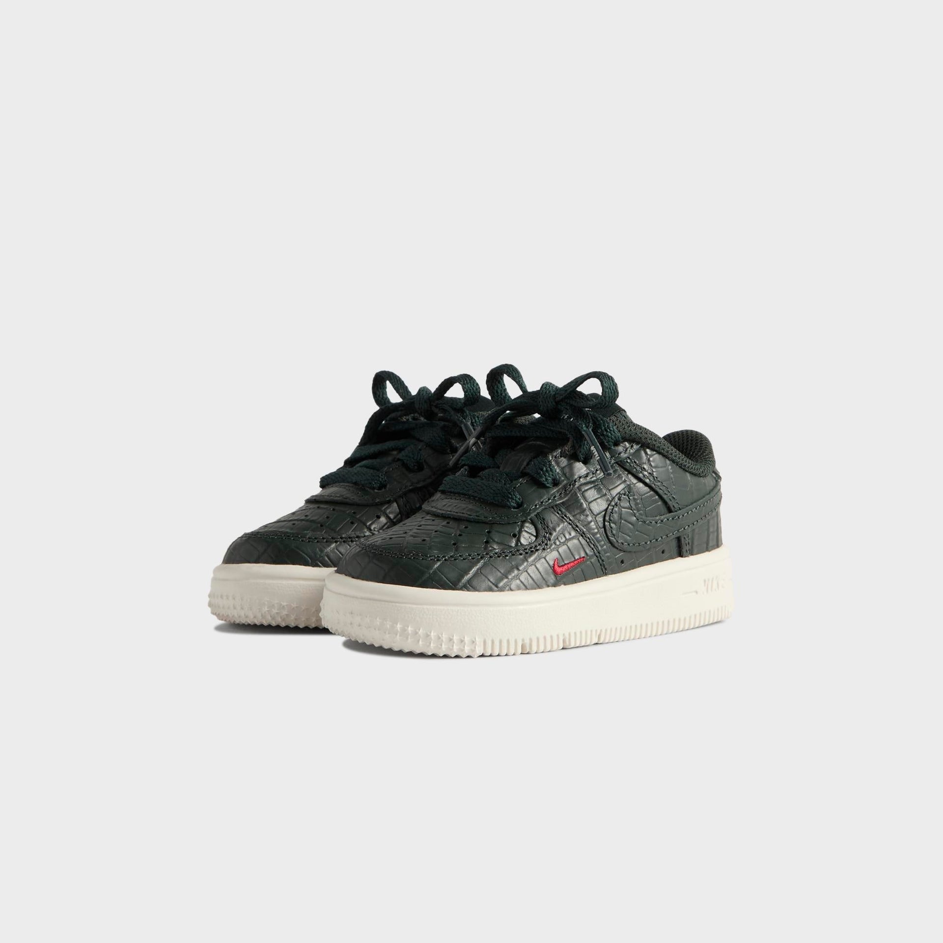 Kith for Nike TD Air Force 1 - Black Spruce / Phantom / Varsity Red - PH