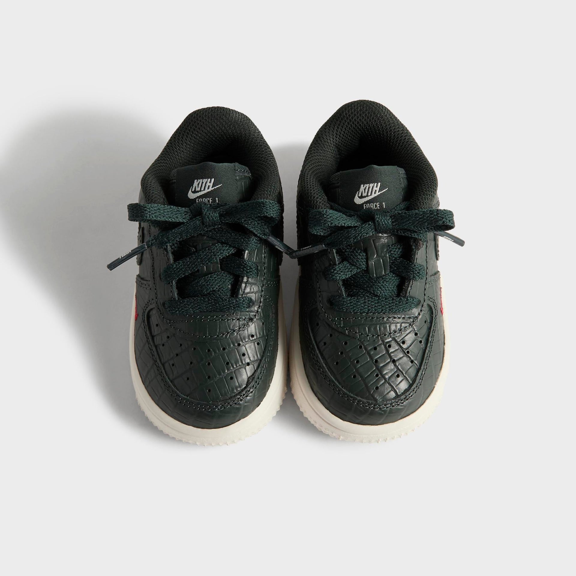 Kith for Nike TD Air Force 1 - Black Spruce / Phantom / Varsity Red - PH