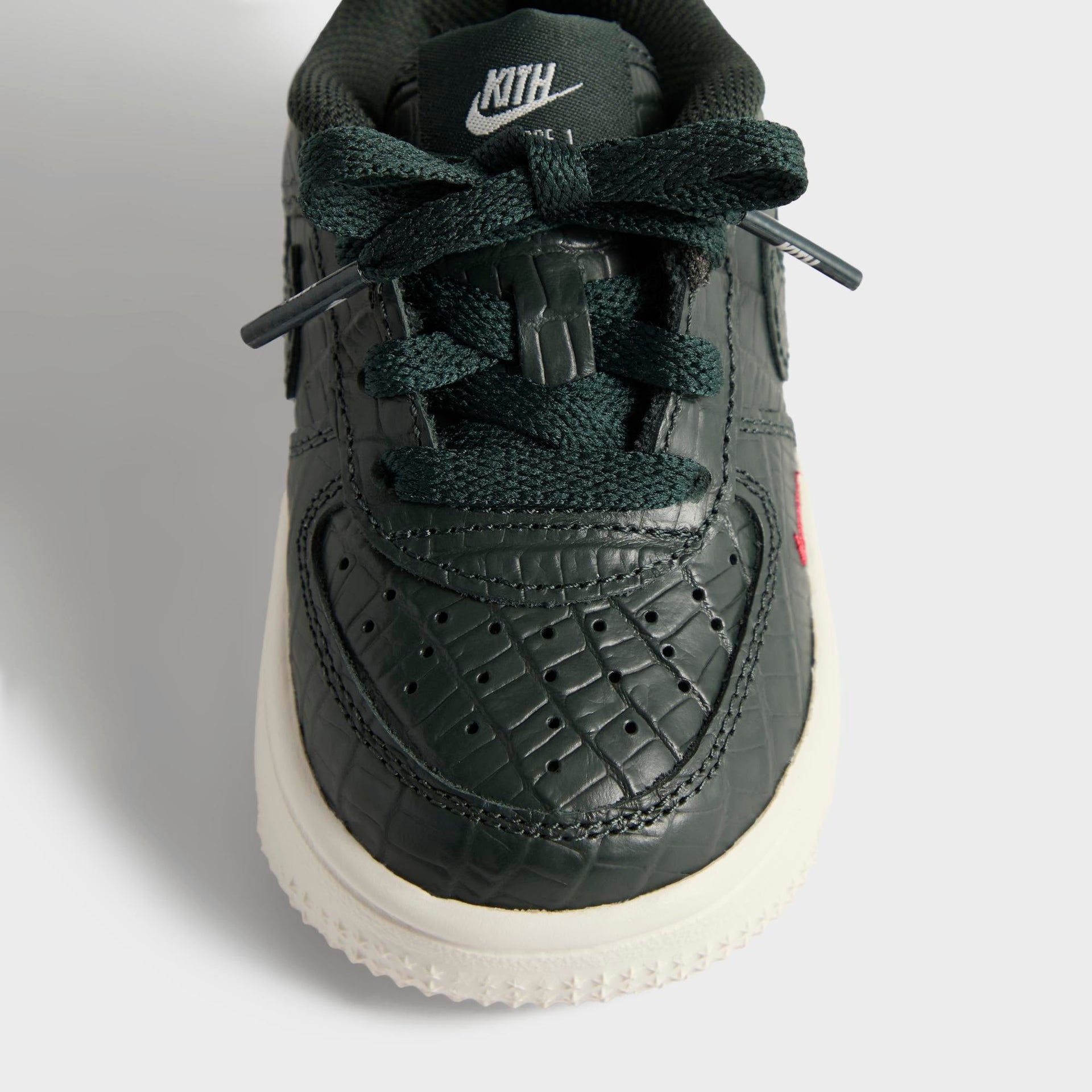 Kith for Nike TD Air Force 1 - Black Spruce / Phantom / Varsity Red - PH