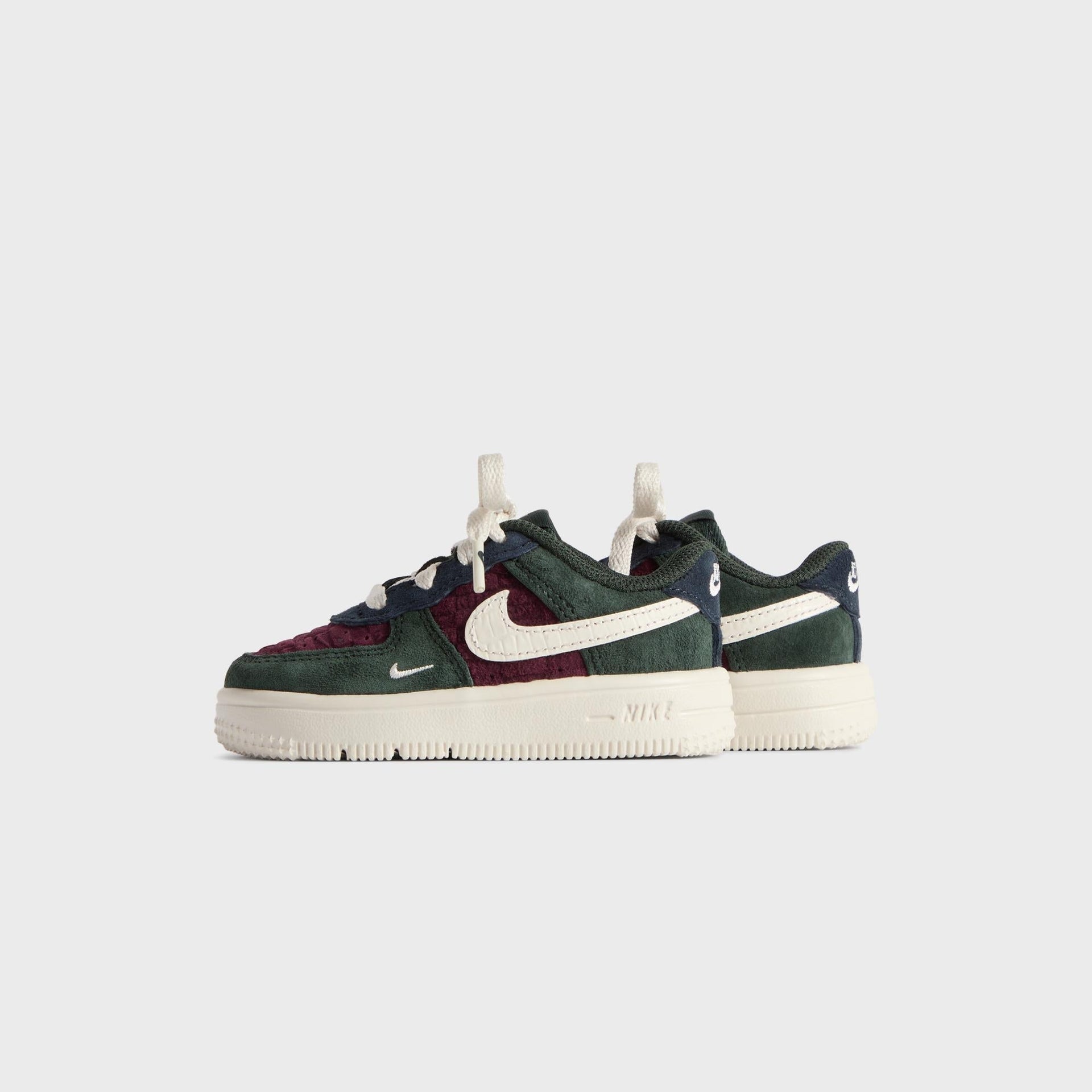 Kith for Nike TD Air Force 1 Low Lace - Night Maroon / Phantom - PH