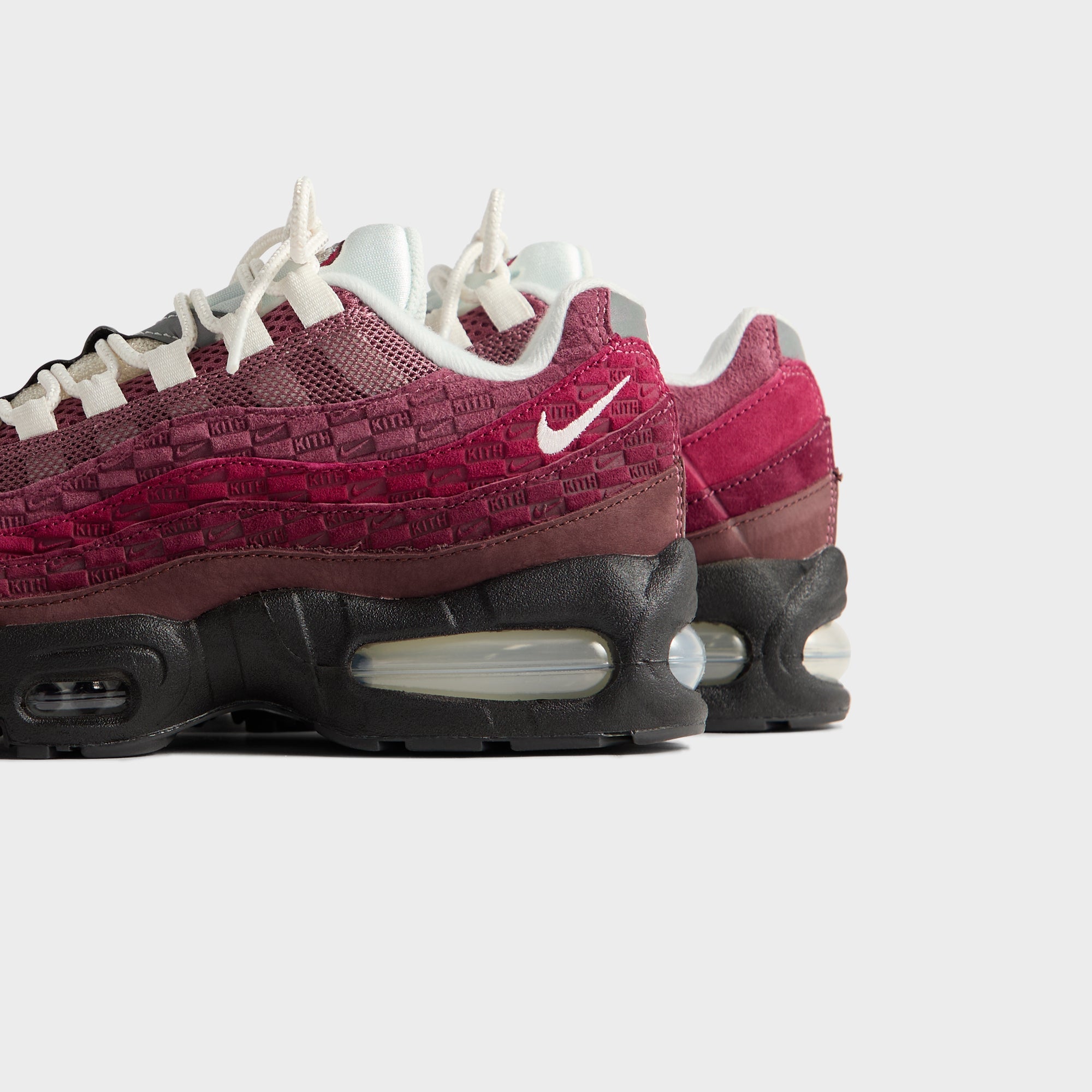 Kith Nike Air Max 95 バーガンディPS20㎝ Kith for Nike GS Air Max 95 - El Dorado / Sail / Dark Beetroot