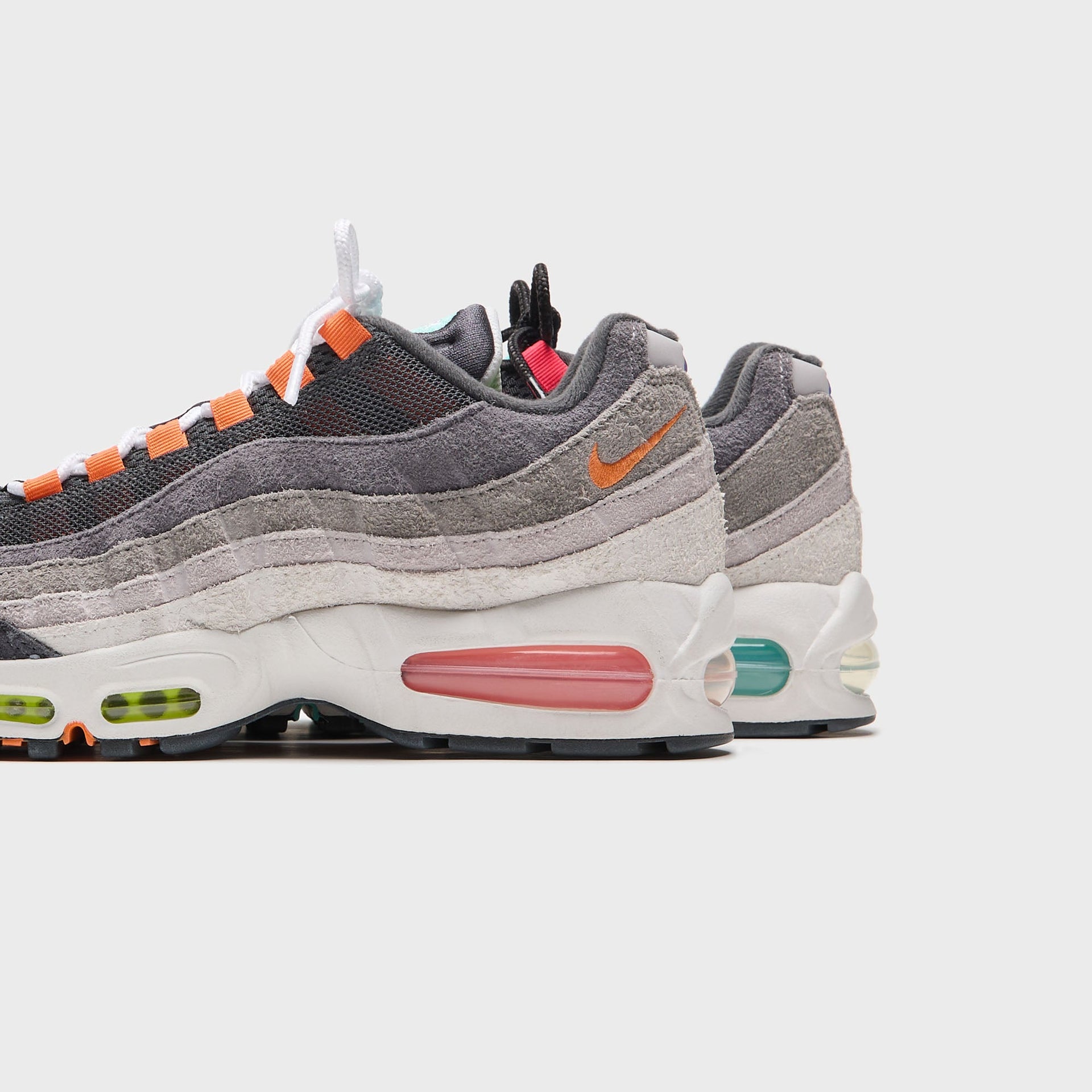 Nike Air Max 95 Big Bubble PRM - Hyper Turquoise / Volt / Solar Red / Bright Mandarin