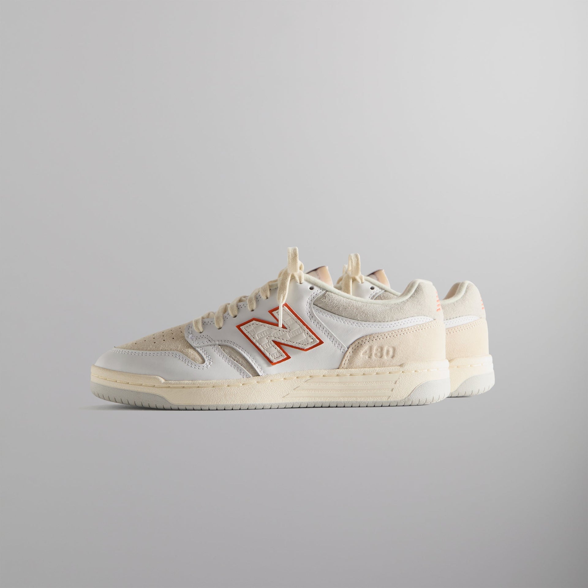 Kith & New Balance Madison Square Garden Numeric 480 - White Orange