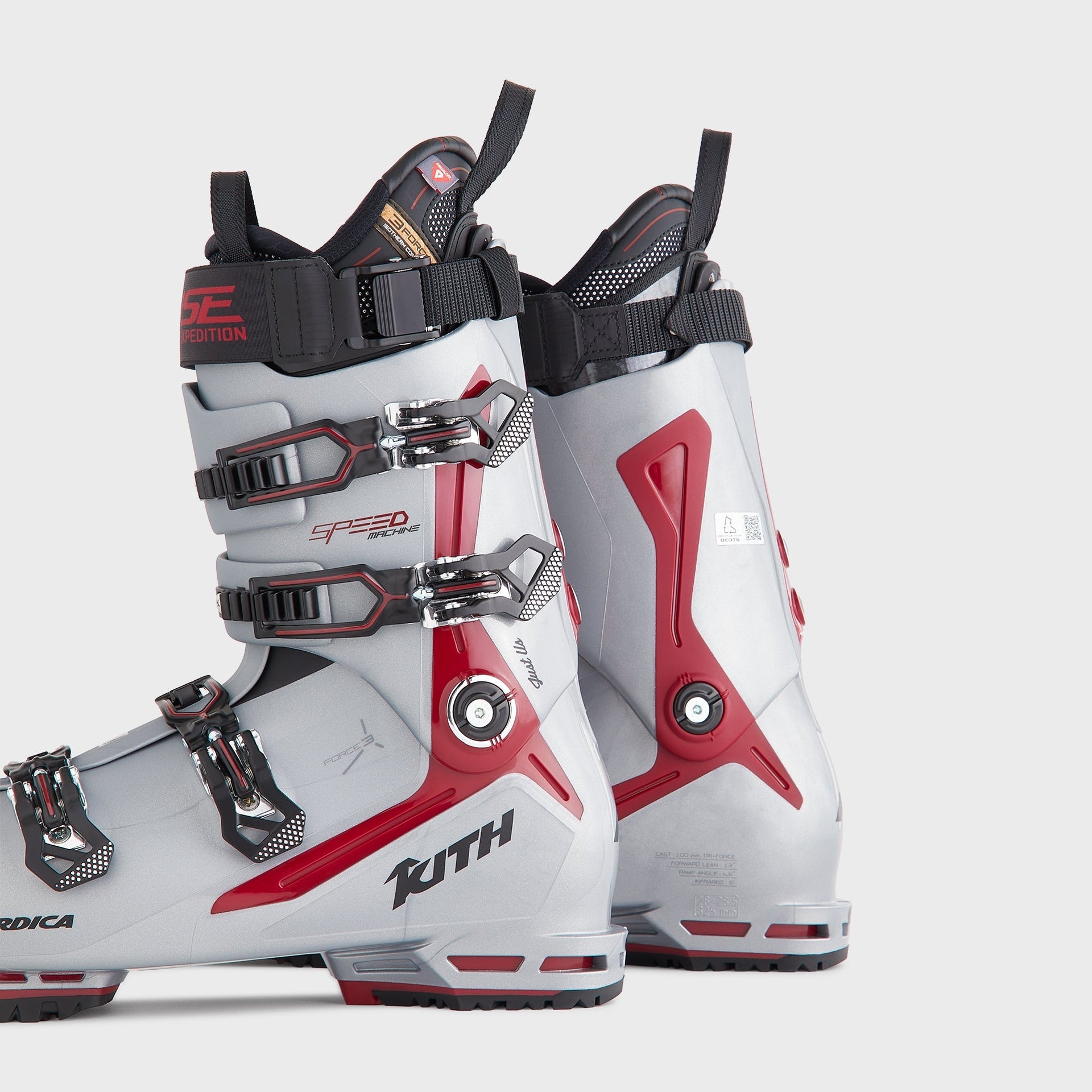 Kith for Nordica Speedmachine 3 130S Ski Boot - Silver - PH