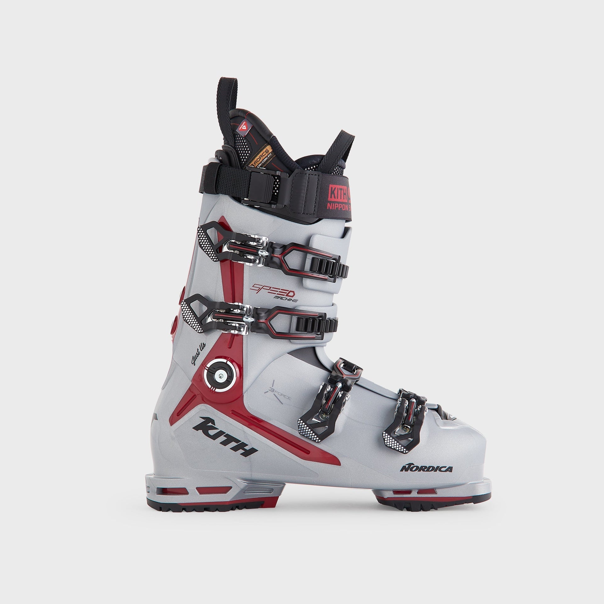 Kith for Nordica Speedmachine 3 130S Ski Boot - Silver