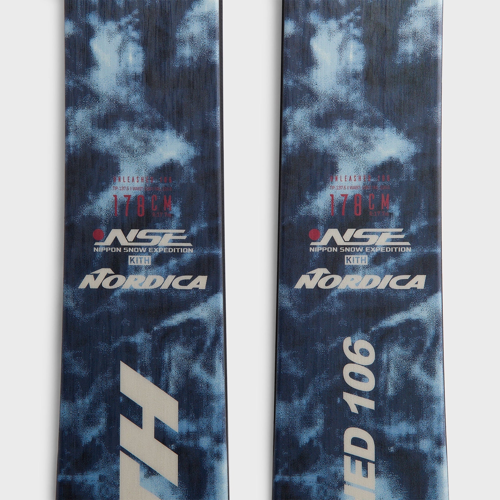 Kith for Nordica Unleashed 106 Ski - Blue - PH