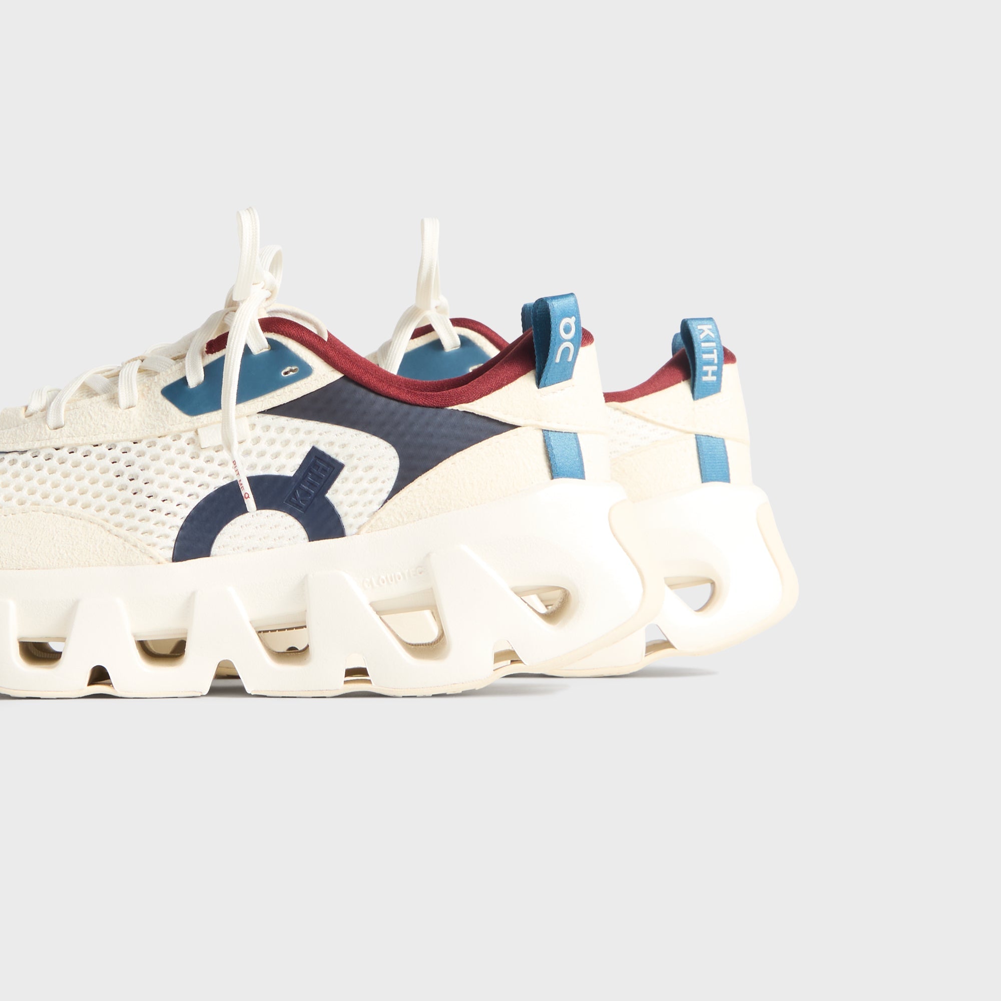 kith メッシュ ホワイト Kith for adidas Oregon Ultra Tech - White / Red / Silver Metallic
