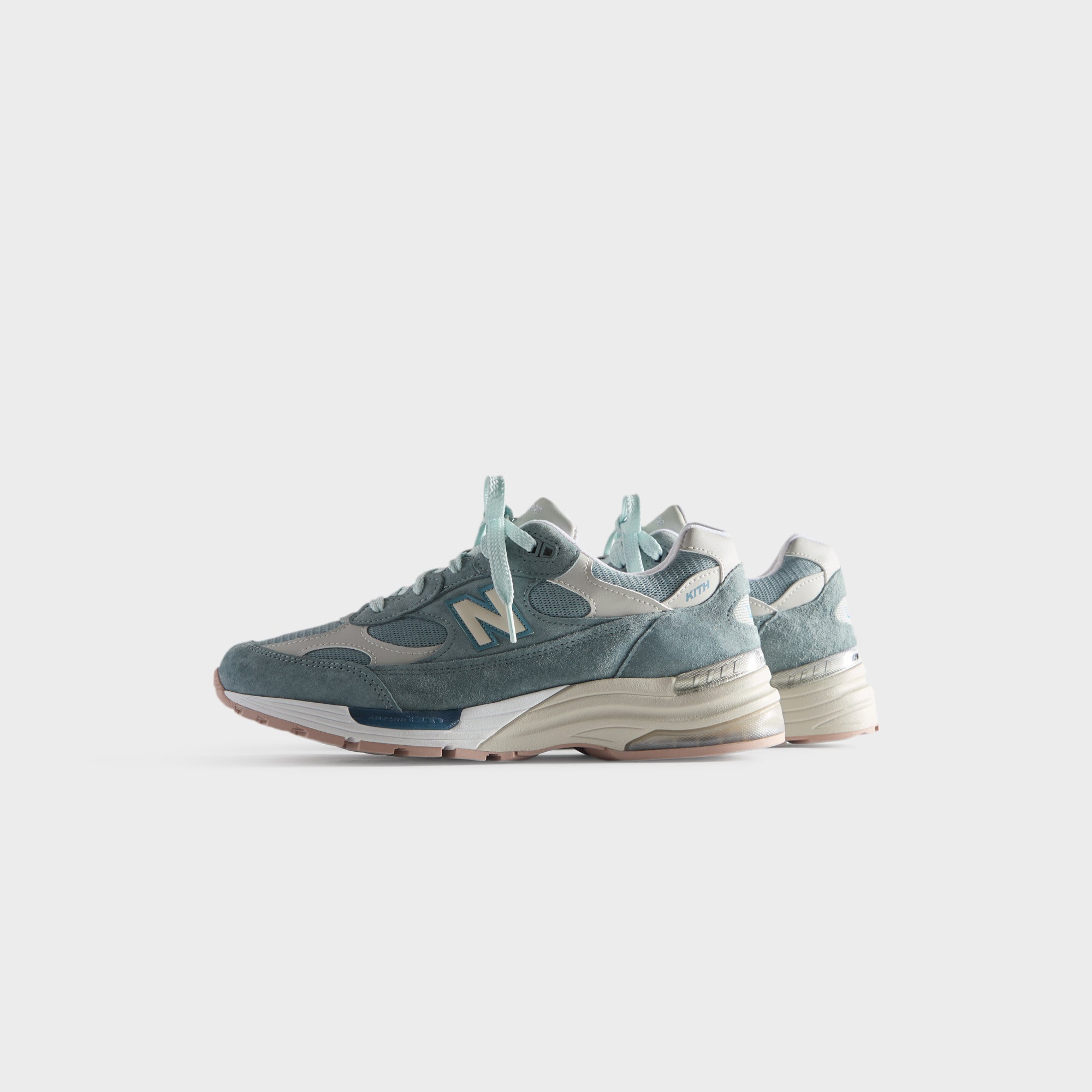 Kith & New Balance Made in USA 992 - Aegean Blue / Shadow