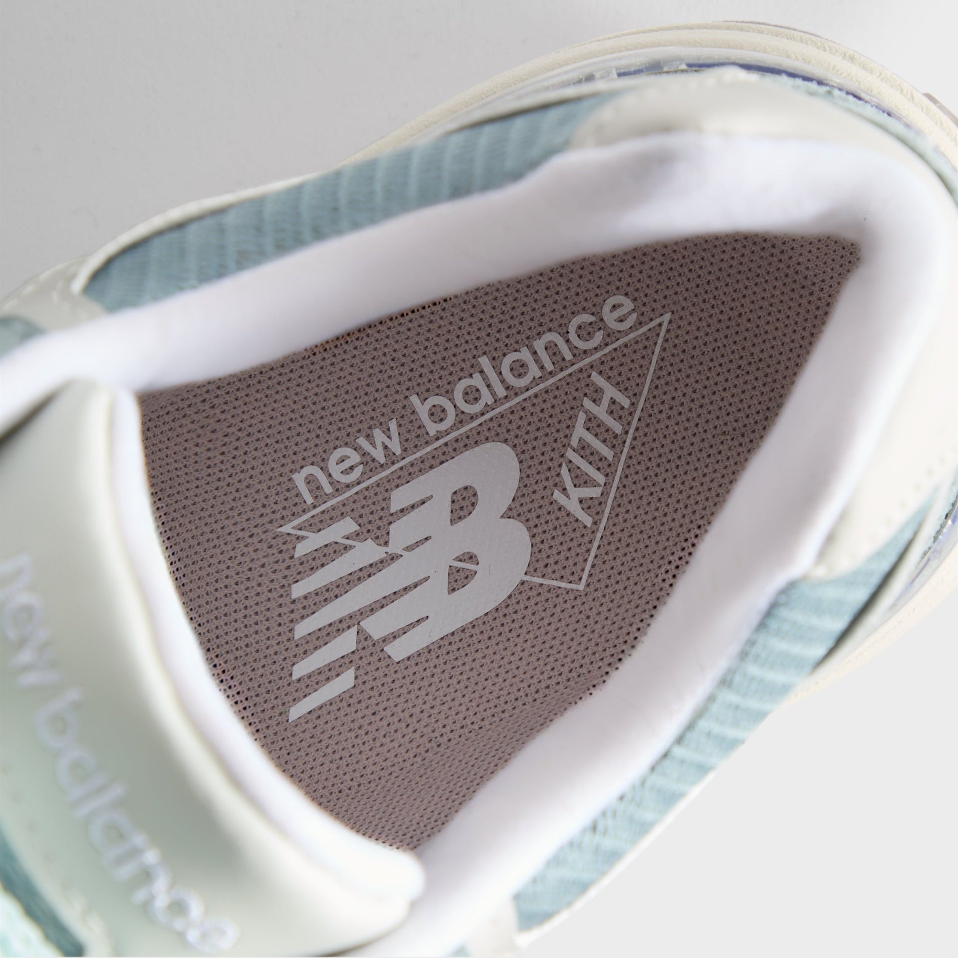 Kith & New Balance Made in USA 992 - Aegean Blue / Shadow Gray