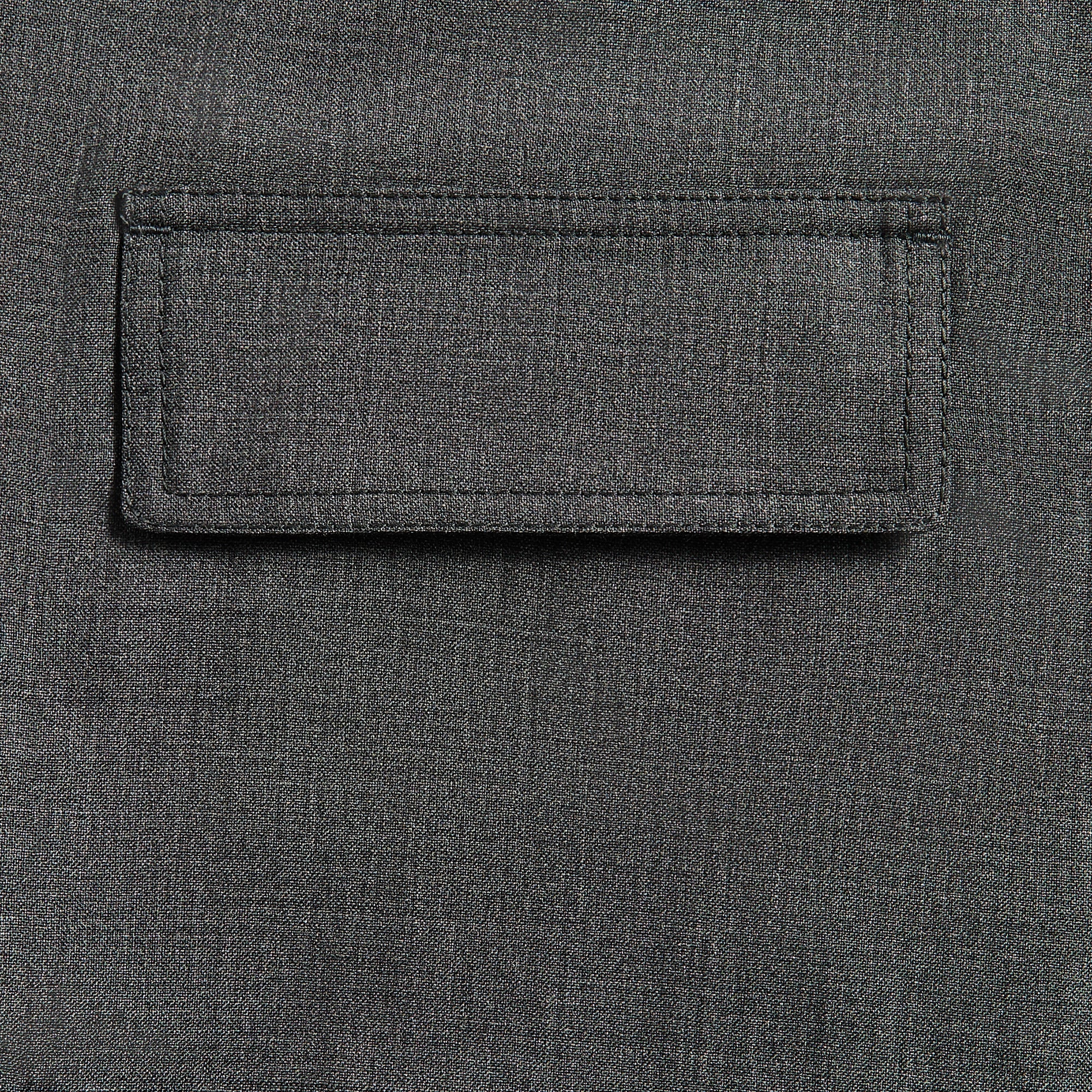 Lemaire Light Tailored Overshirt - Grey Melange – Kith Canada