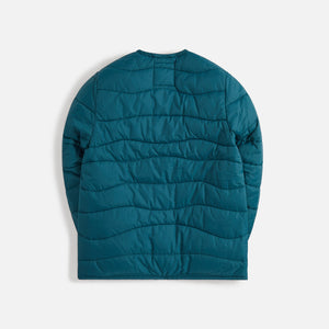 by Parra Colored Landscaped Jacket - Deep Sea Green