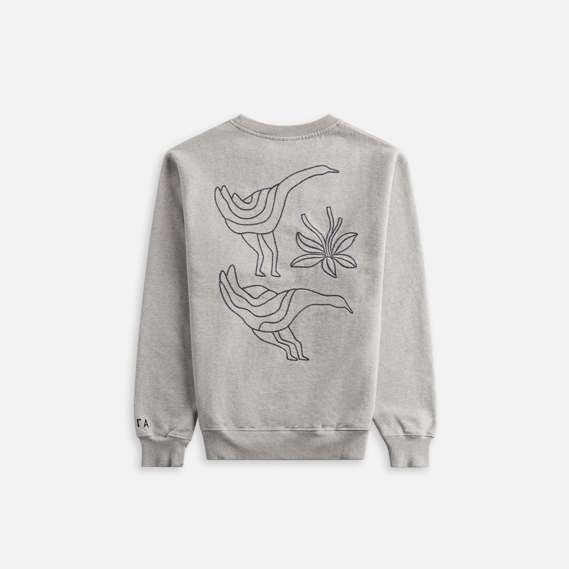 by Parra Duck Attack Crew Neck Sweatshirt - Heather Grey