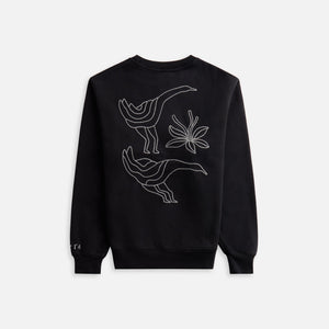 by Parra Duck Attack Crew Neck Sweatshirt - Black