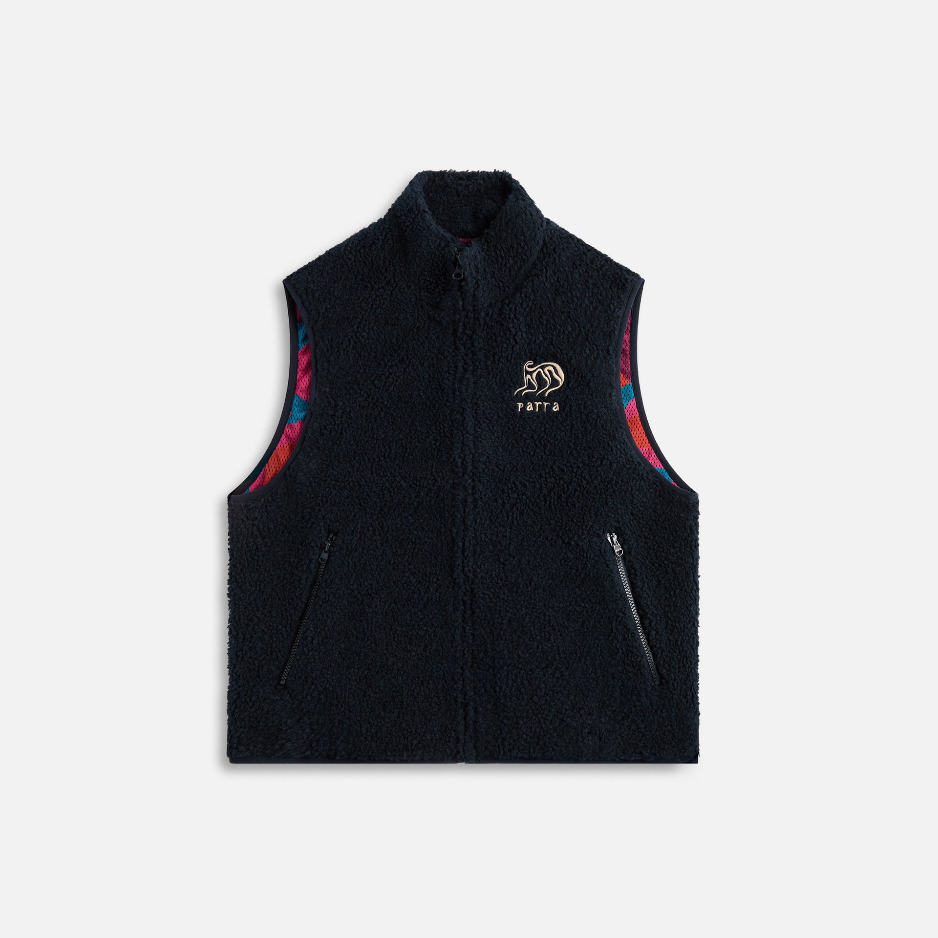 by Parra Chest Alien Vest - Midnight Blue