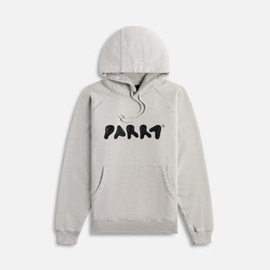 by Parra Blob Logo Hooded Sweatshirt - Heather Grey