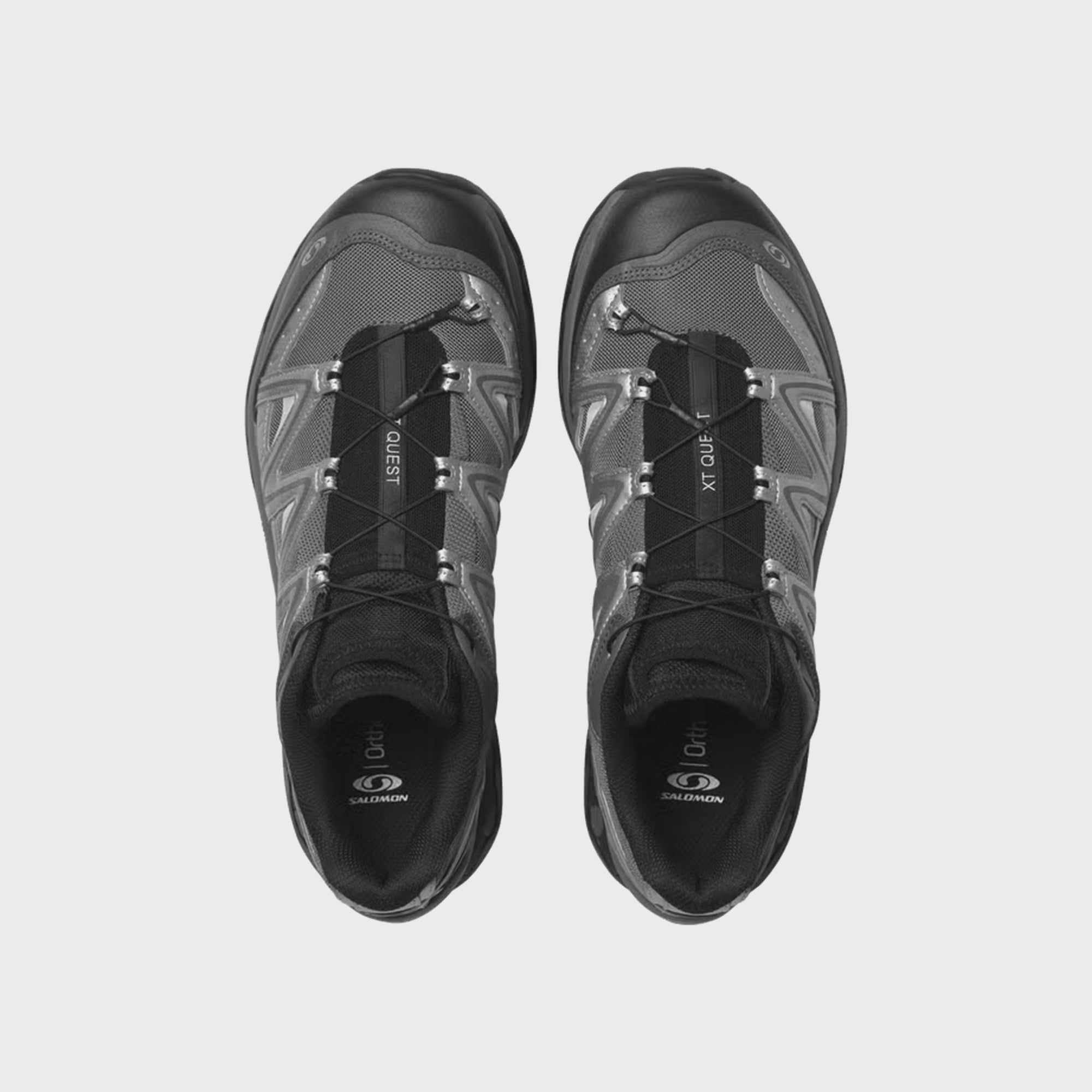 Salomon XT-QUEST - Black / Silver / Castlerock – Kith Canada