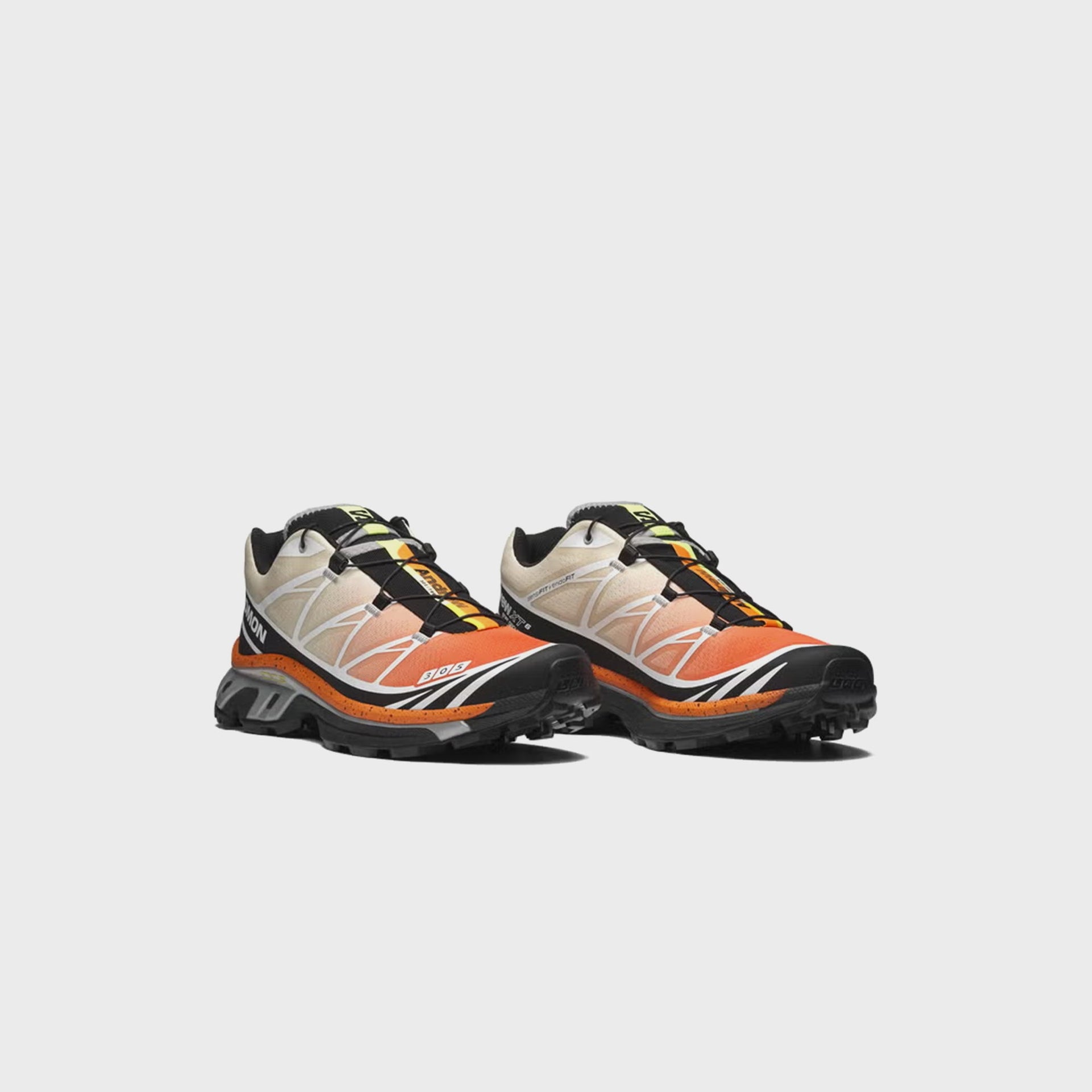 Salomon x Andrew XT-6 - Shocking Orange / Transparent Yellow / Black