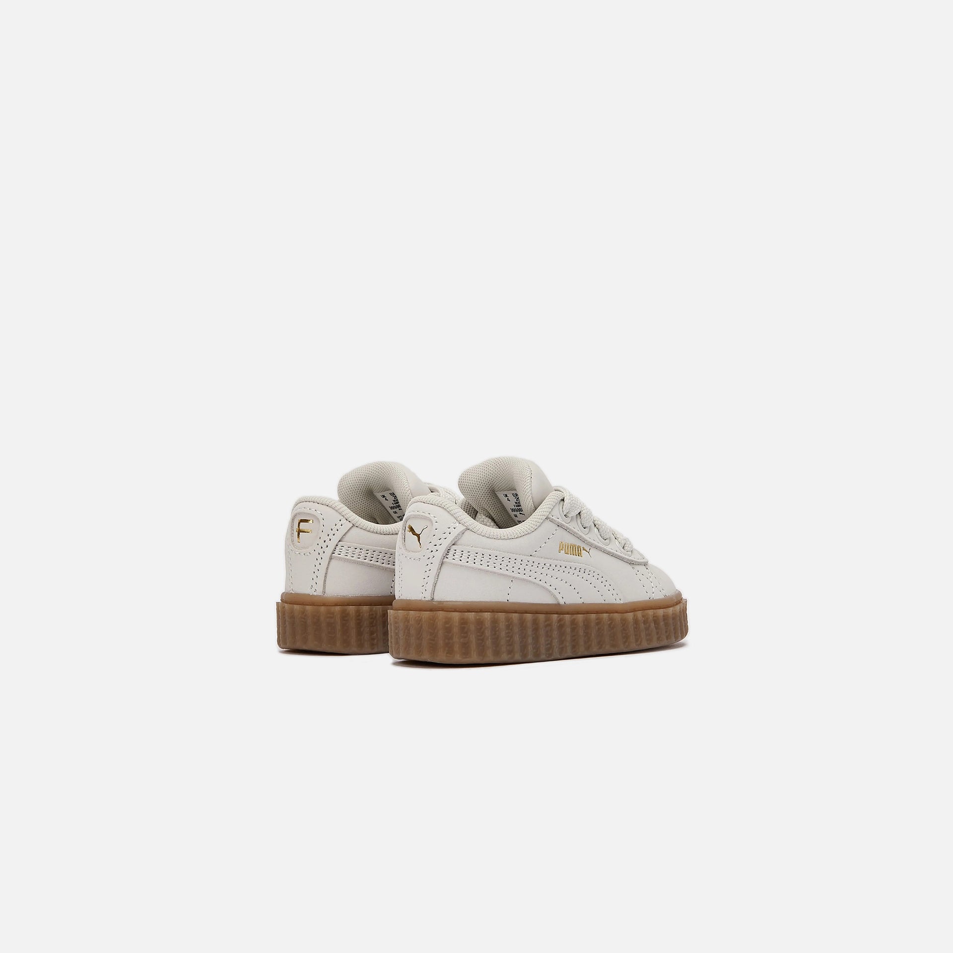 Puma x FENTY TD Creeper Phatty - Nubuck Warm White / Puma Gold / Gum