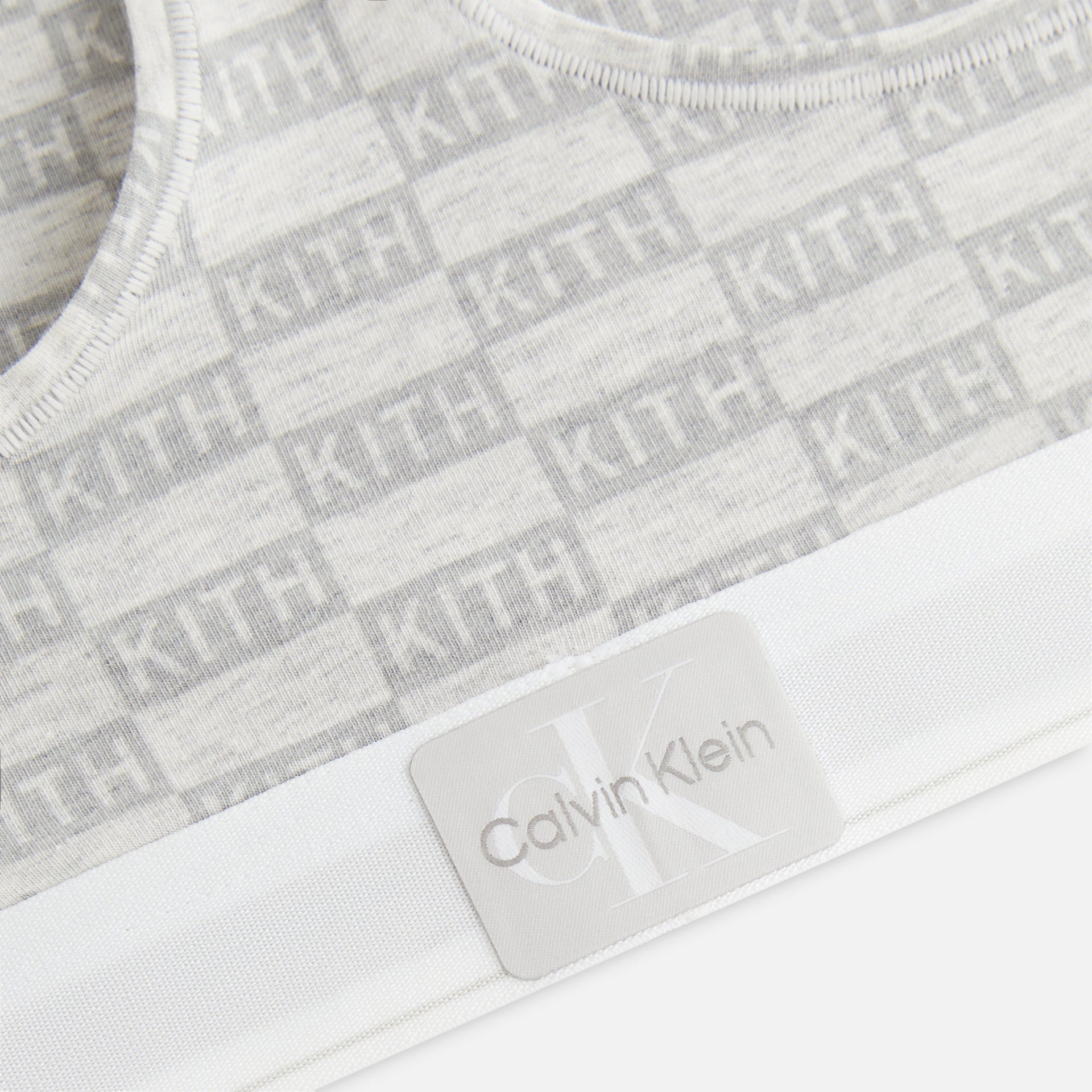 Kith Women for Calvin Klein Classic Bralette - Light Heather Grey