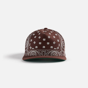 Rhude Bandana Canvas Cap - Tan / White