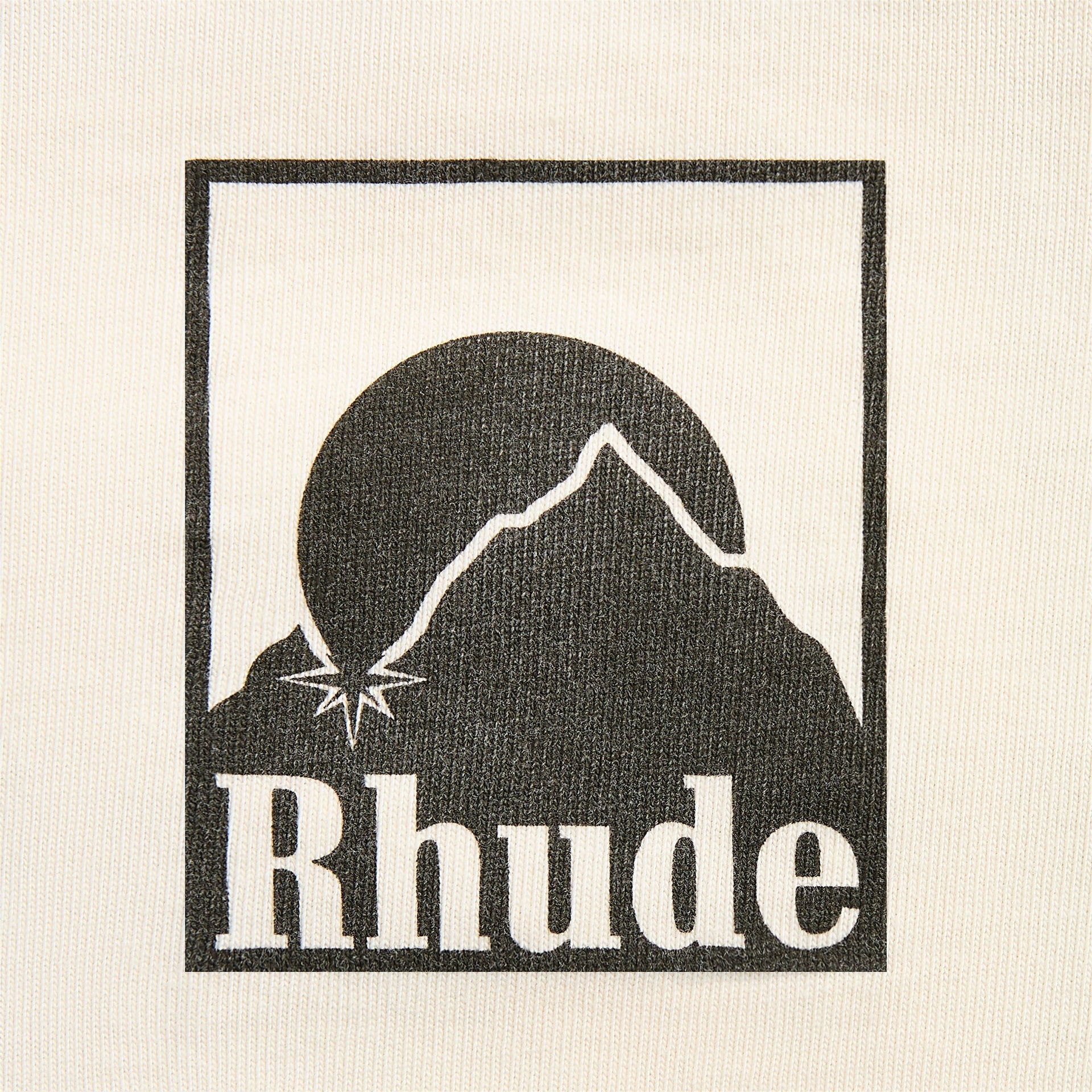 Rhude Moonlight Badge Tee - Vintage White