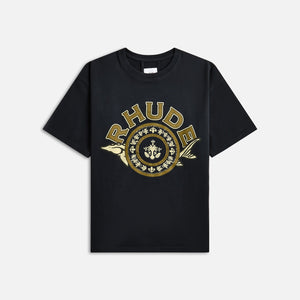 Rhude Black Caviar Tee - Vintage Black