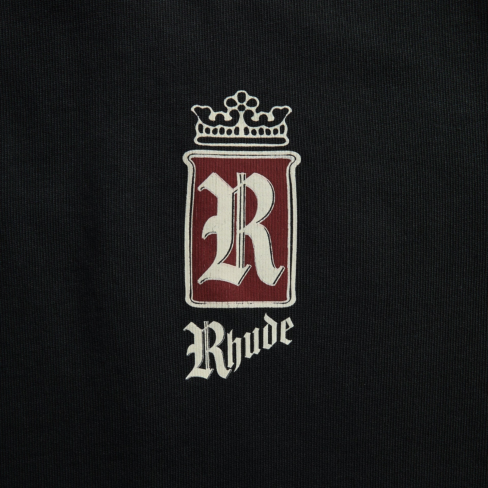 Rhude Fumar 91 Tee - Vintage Black / White / Red