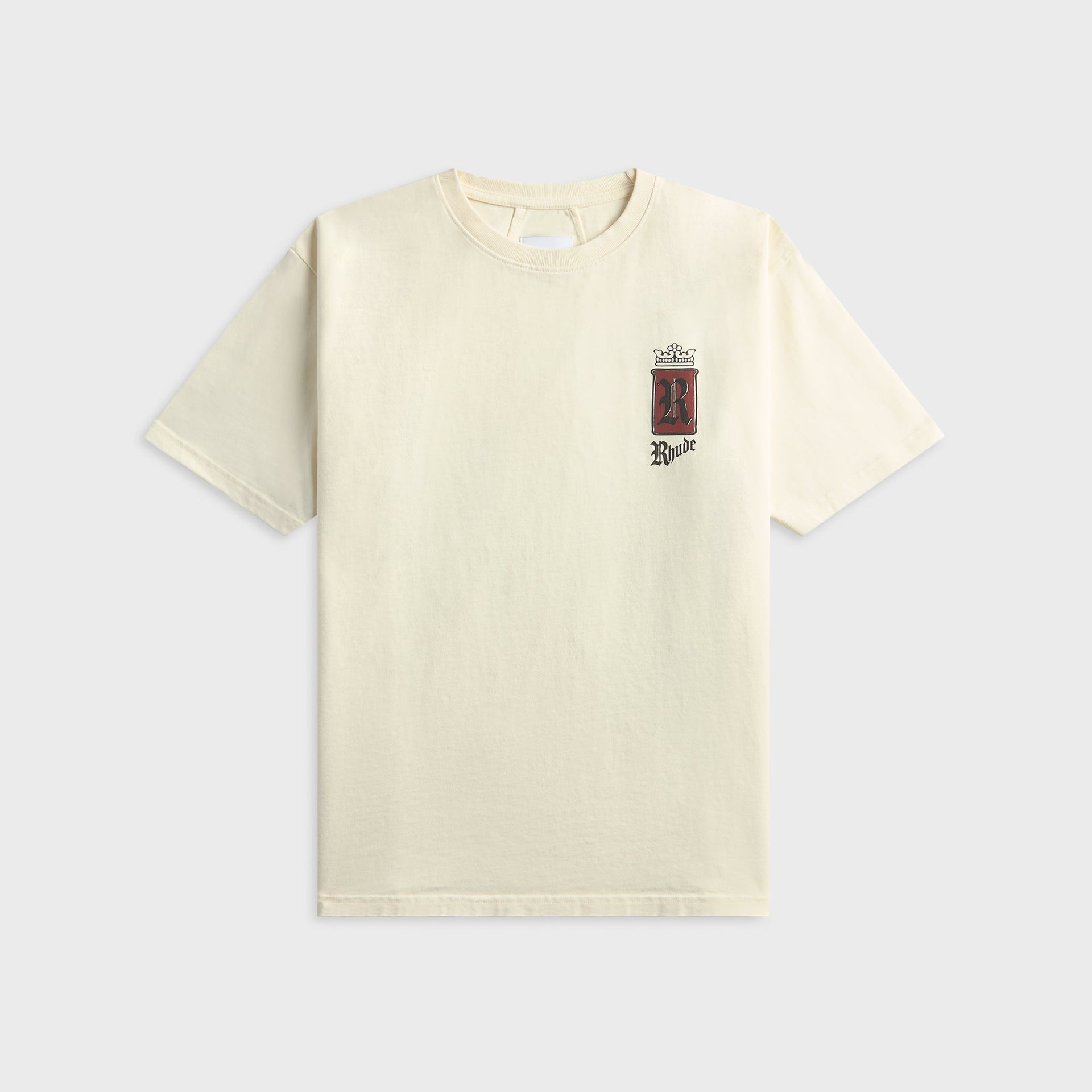 Rhude Fumar 91 Tee - Vintage White / Black / Red