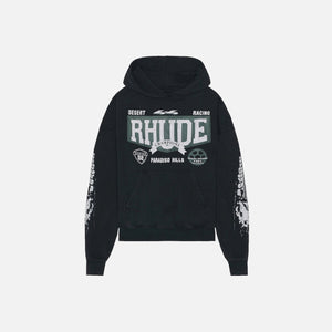 Rhude 4X4 Hoodie - Vintage Black