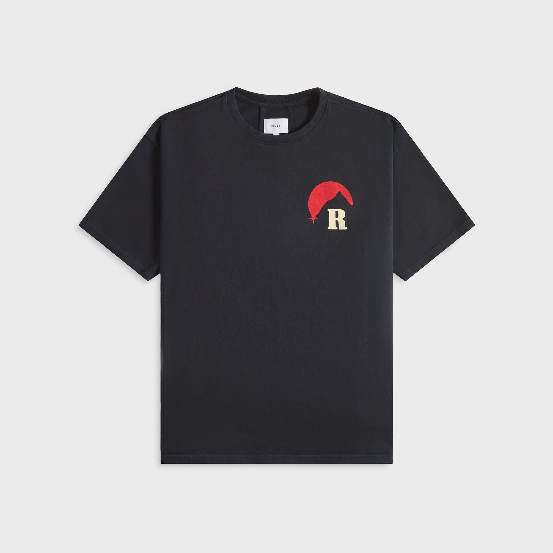 Rhude Moonlight Regatta Tee - Vintage Black / Red / Blue