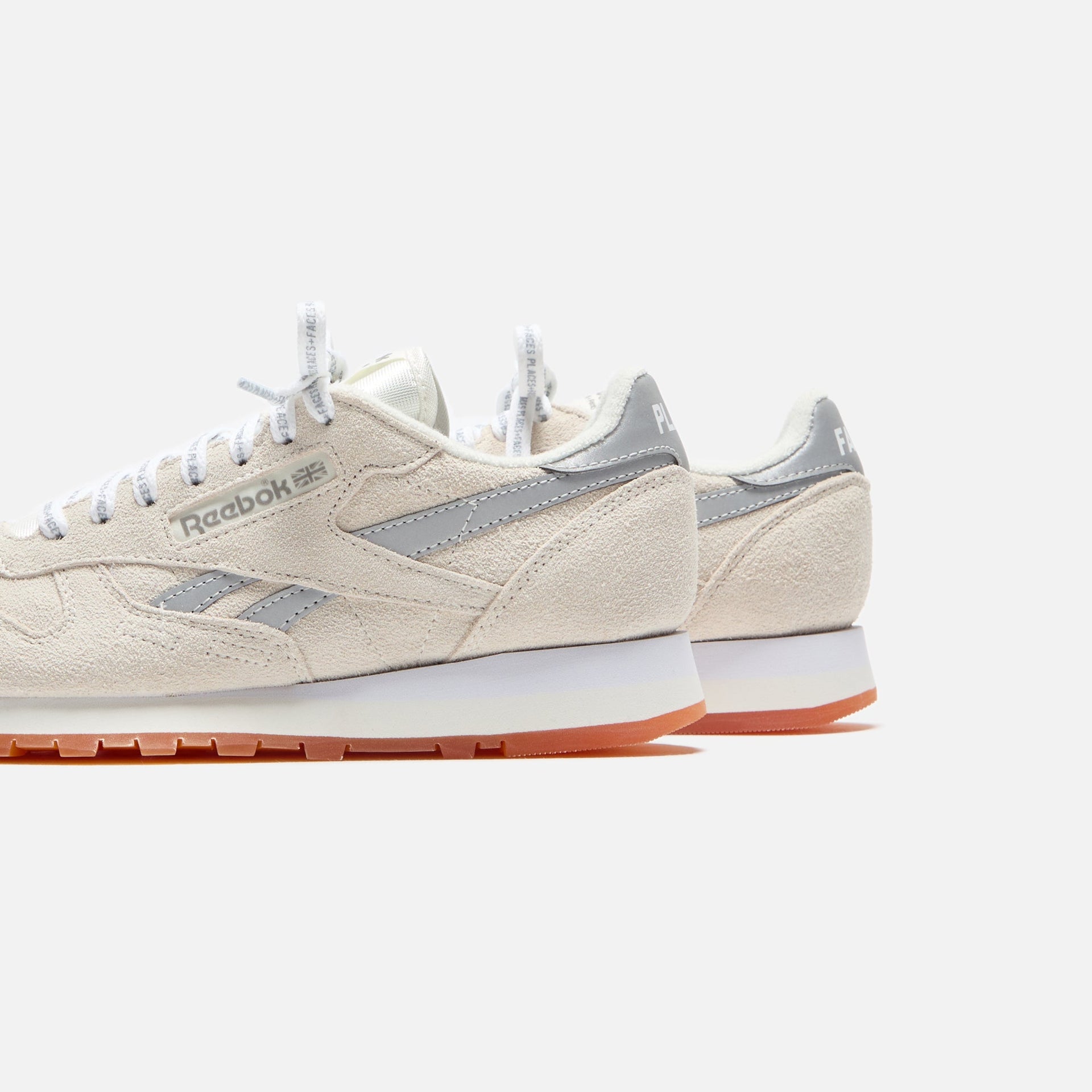 Reebok x Place+Faces Classic Leather - Chalk / Silver / White