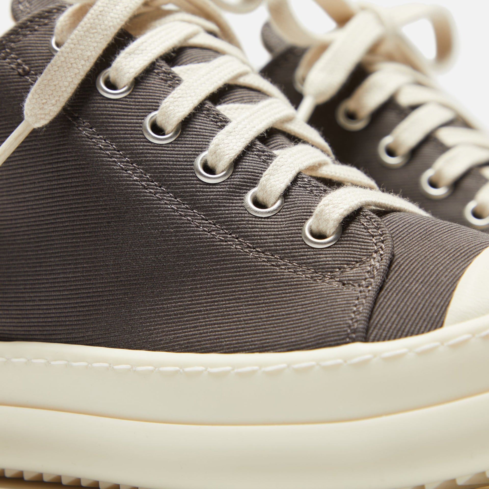 Rick Owens Scarpe Low Sneaker - Dark Dust / Milk / Milk