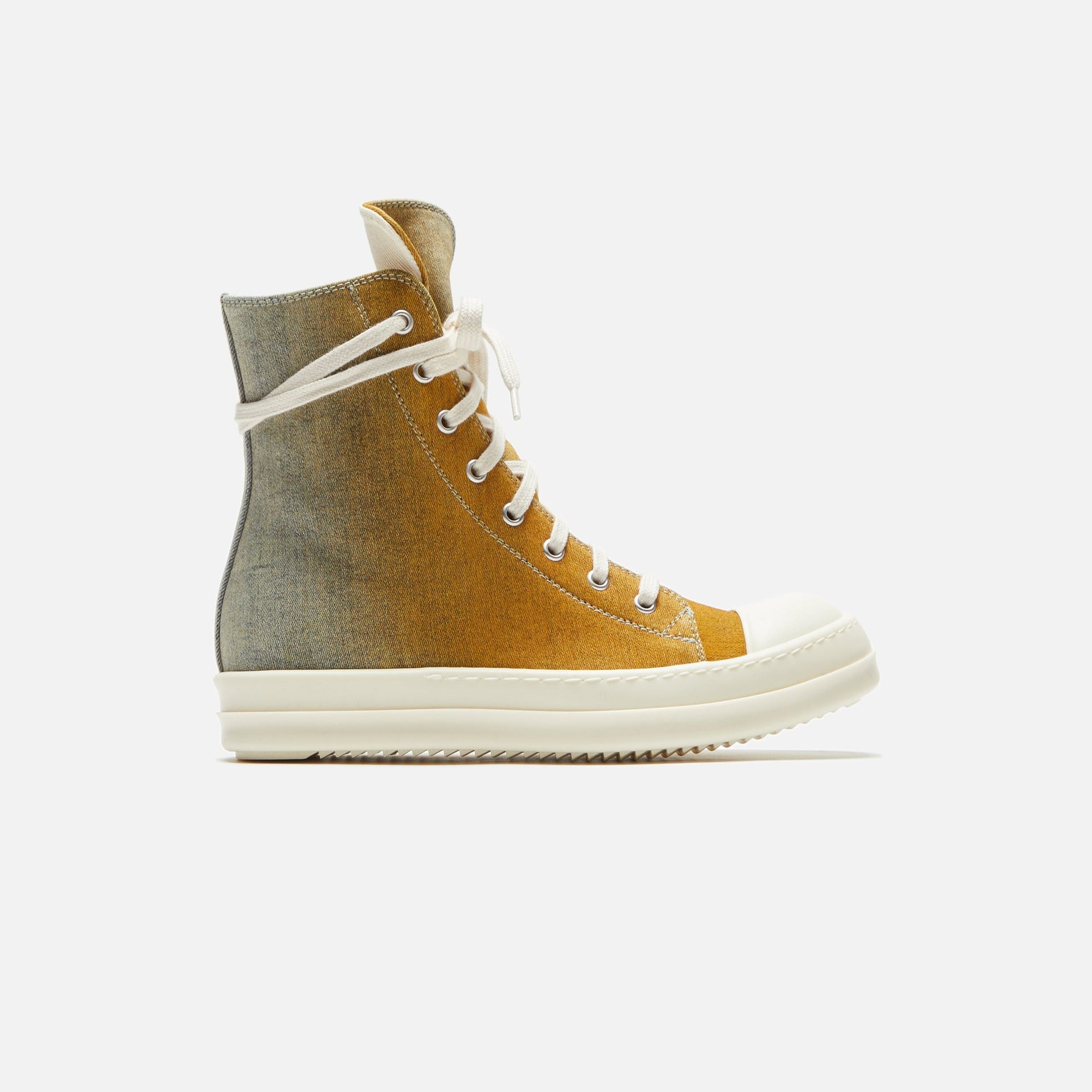 Rick Owens WMNS DRKSHDW Sneakers - Sky / Orange Degrade / Milk / Milk Sky / Orange Degrade