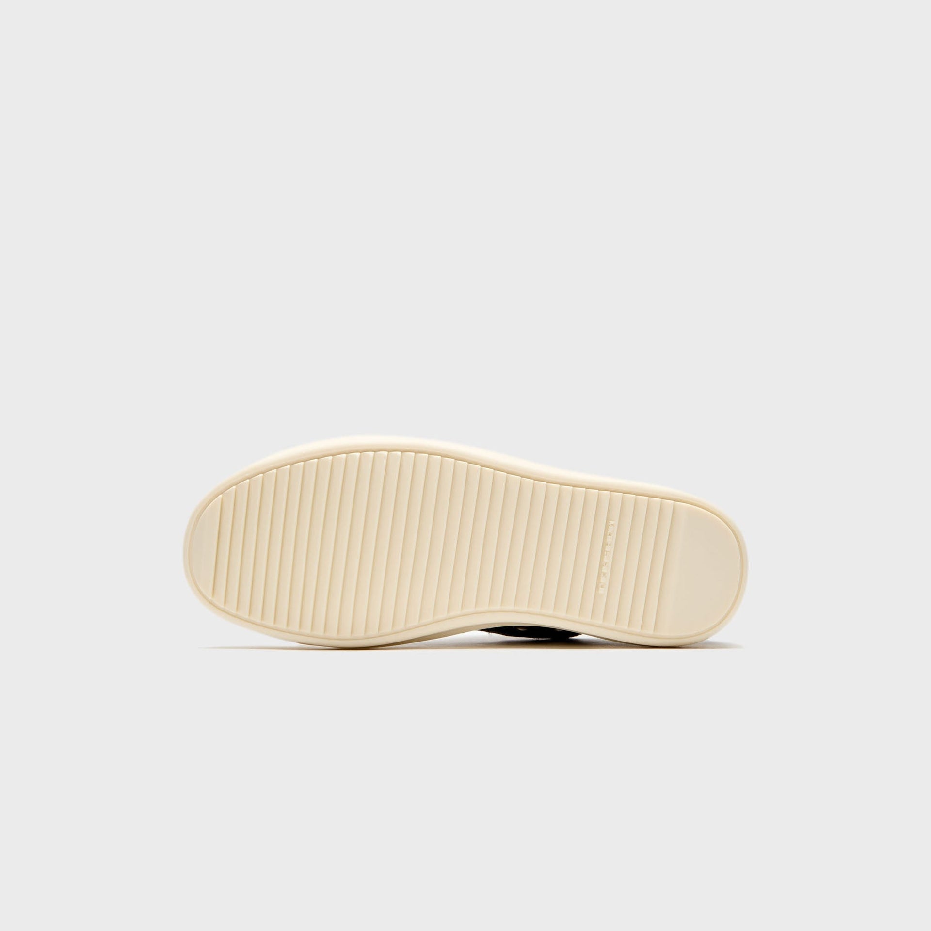 Rick Owens Low Sneaks - Washed Foil Denim Black