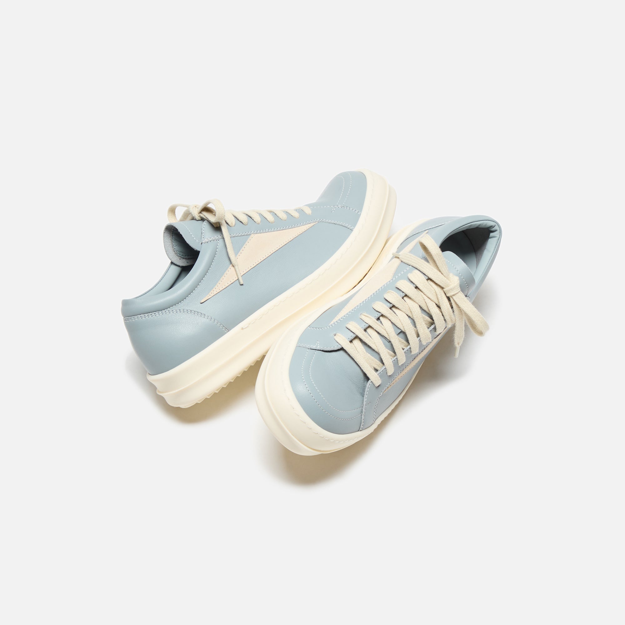 Rick Owens WMNS Vintage Sneaks - Pale Blue / Milk – Kith Canada