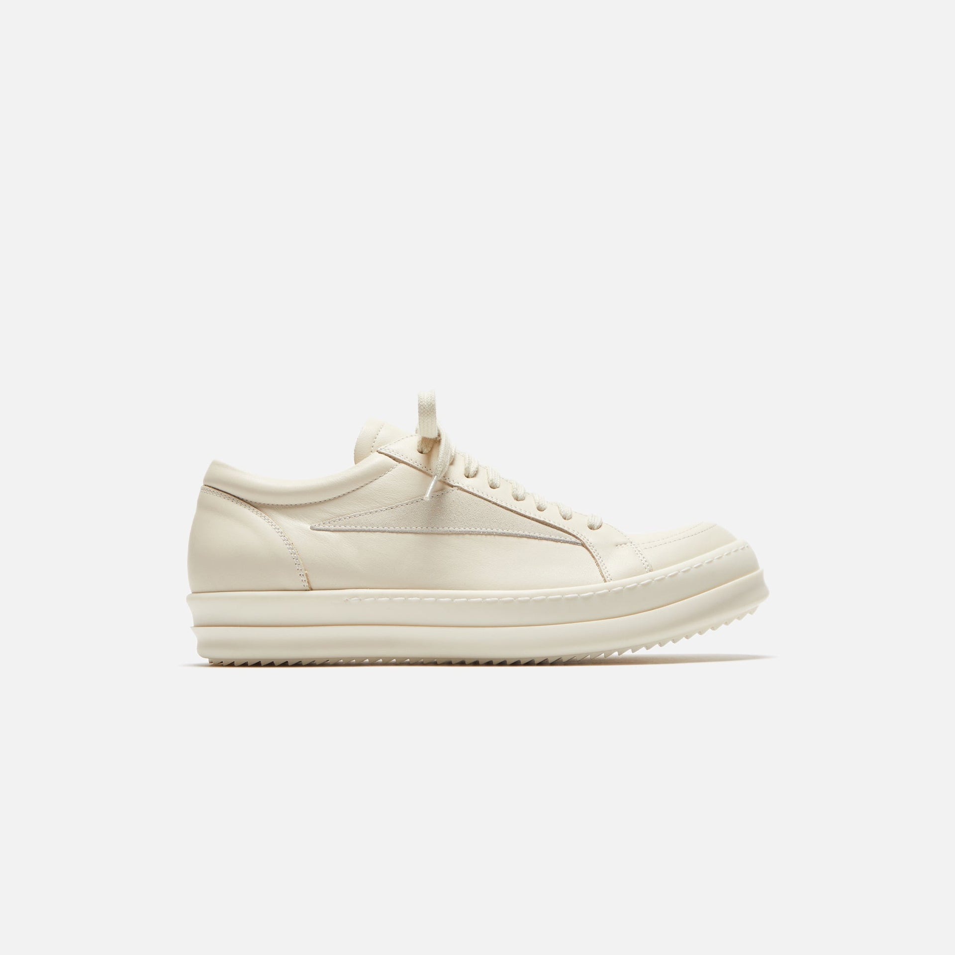 Rick Owens WMNS Vintage Sneaker - Milk / Scarpe Pelle